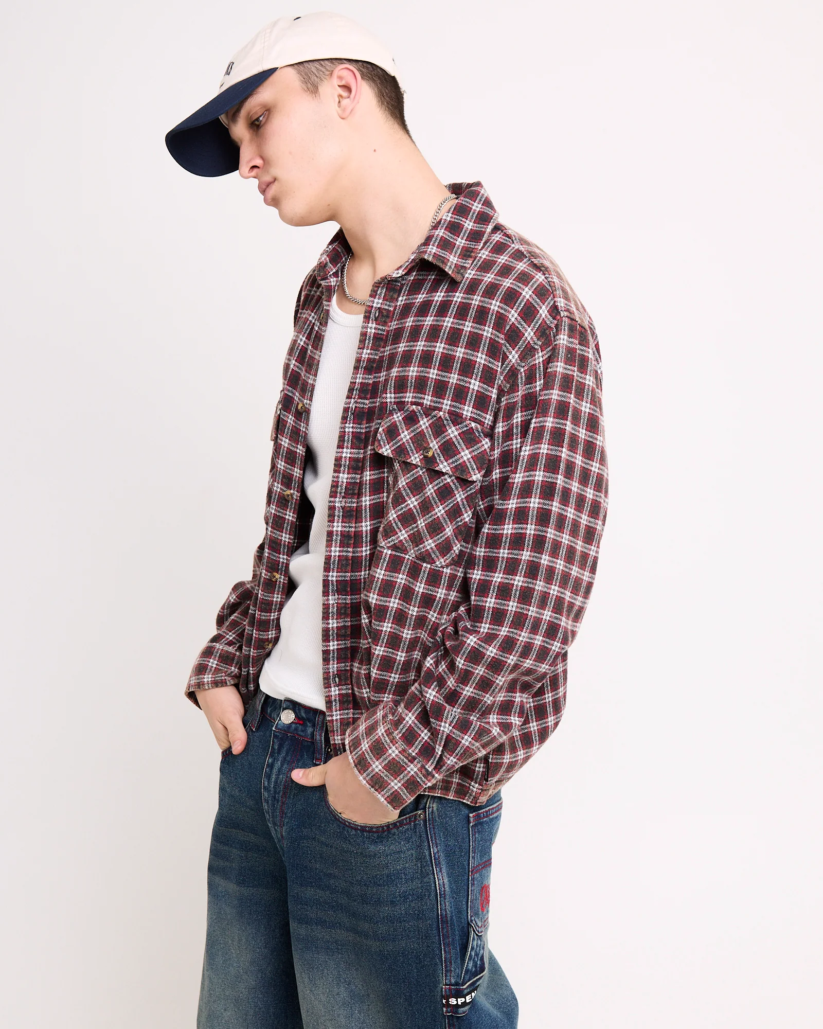 Maker Flannel Long Sleeve Shirt - Image 4