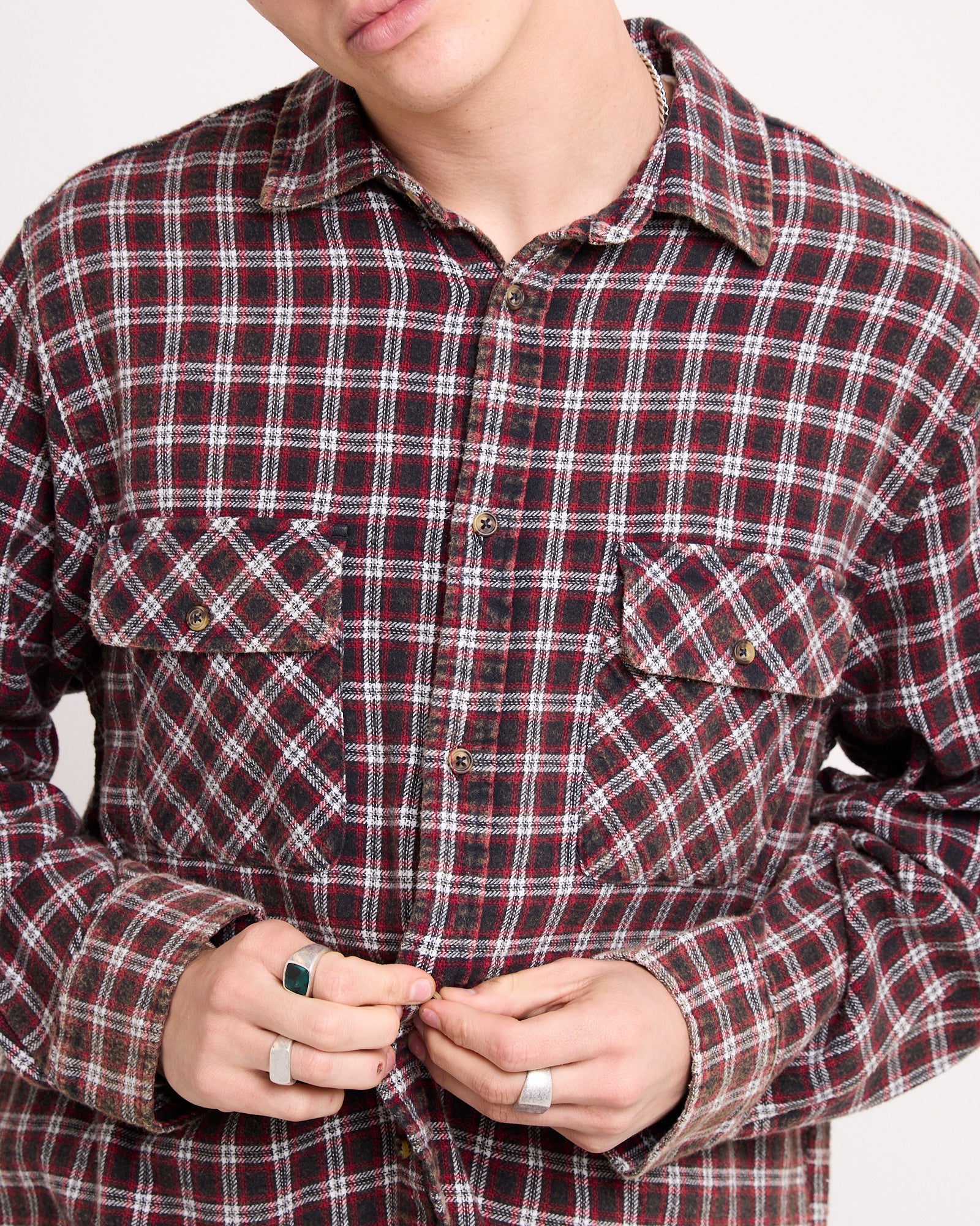 Maker Flannel Long Sleeve Shirt - Image 5