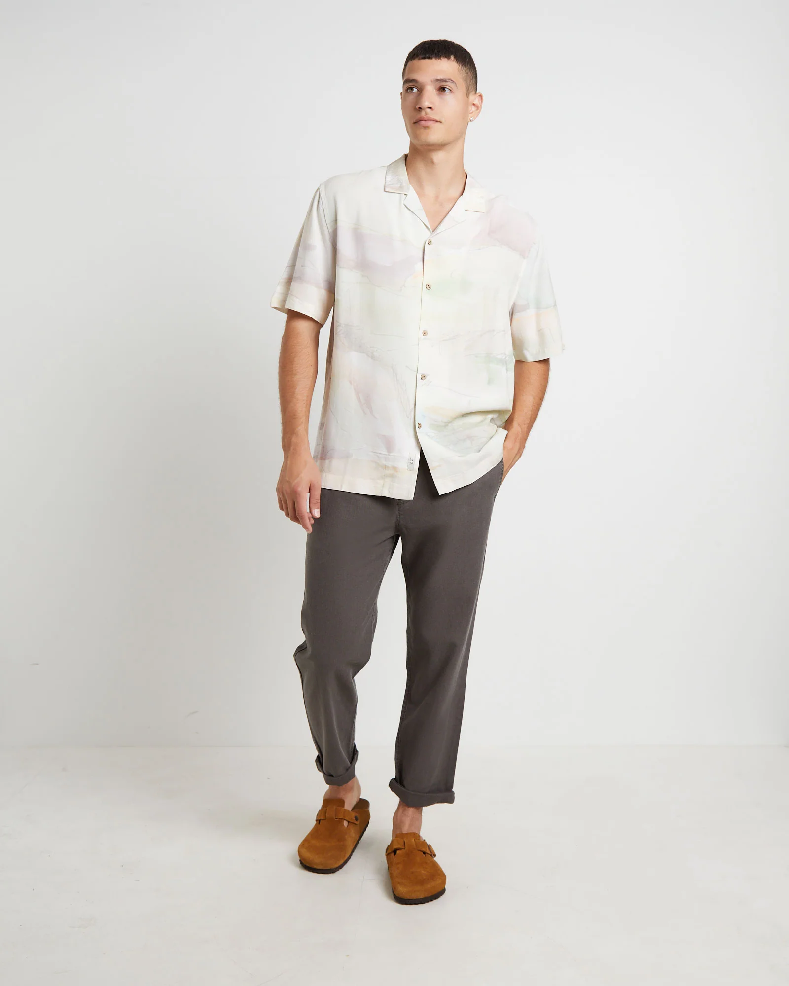 Mansfield Short Sleeve Restor Shirt in Multi - Image 3