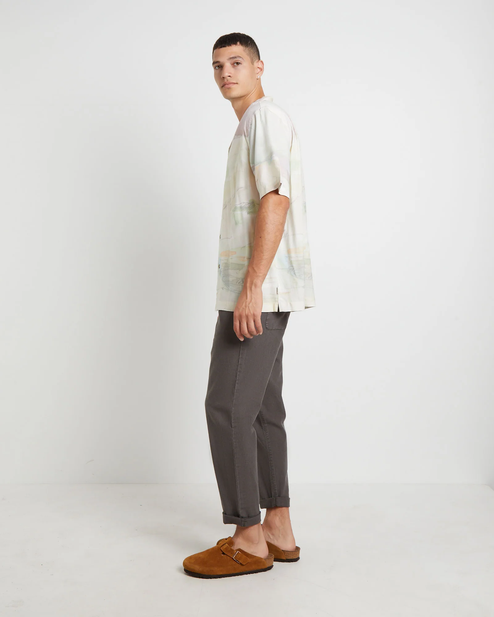 Mansfield Short Sleeve Restor Shirt in Multi - Image 4