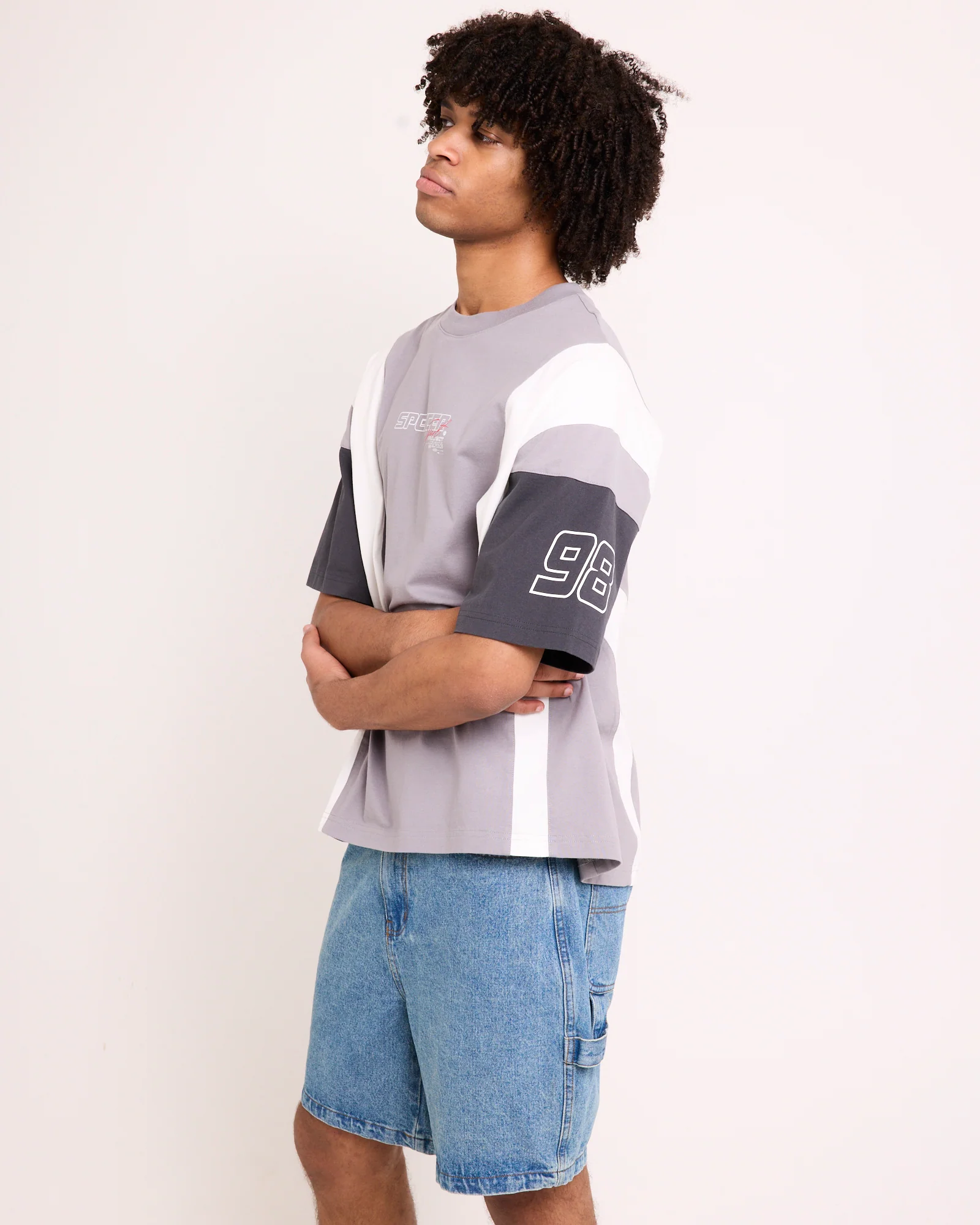 Manual Spliced T-Shirt - Image 4