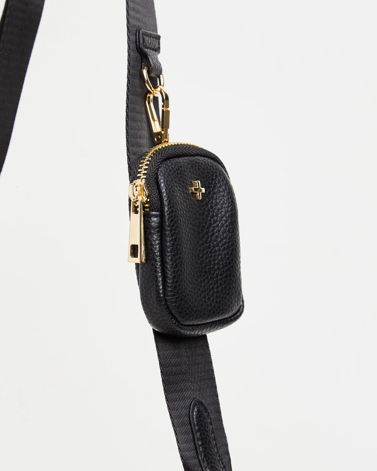 Marmont Double Pouch Cross Body Bag in Black - Image 2