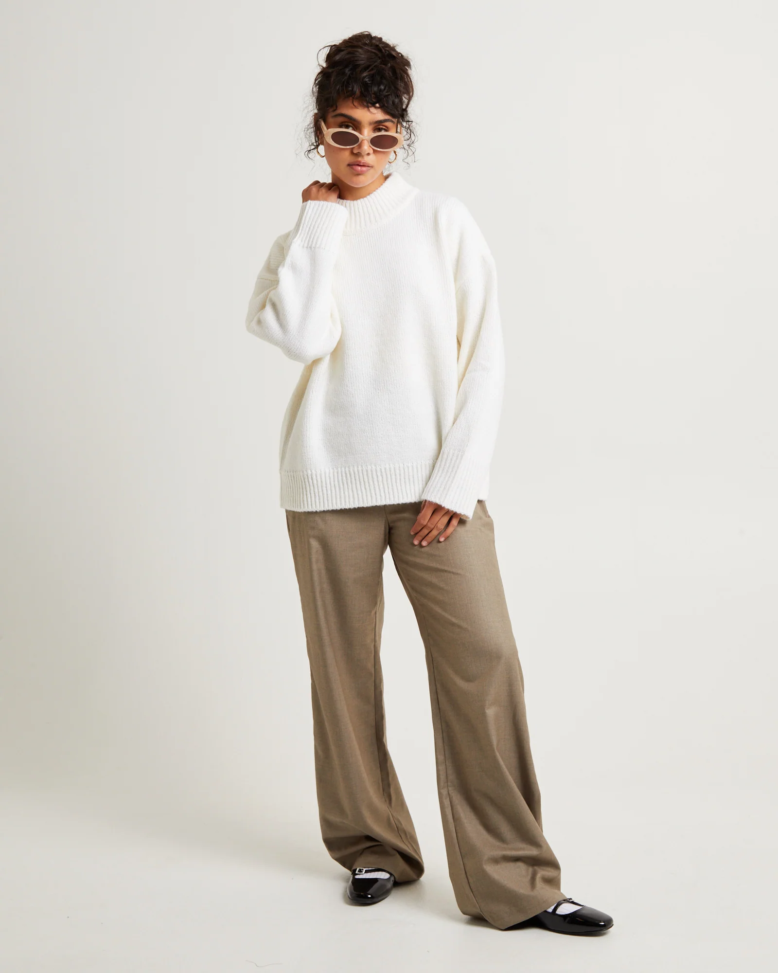 Maxie Oversized Knit Jumper - Image 3