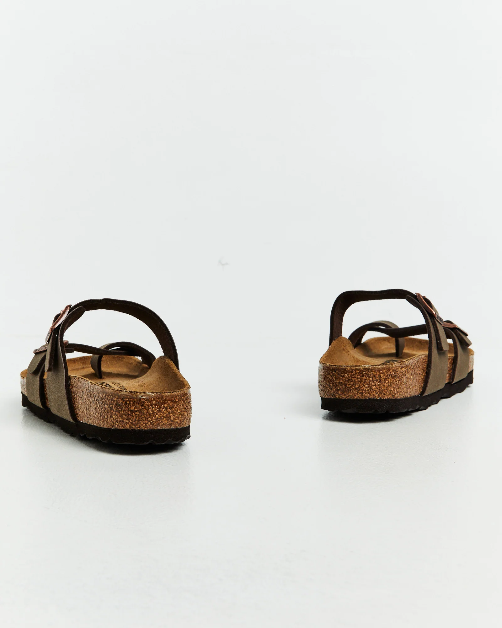 Mayari Mocca Birkibuc Regular Slides Brown - Image 6