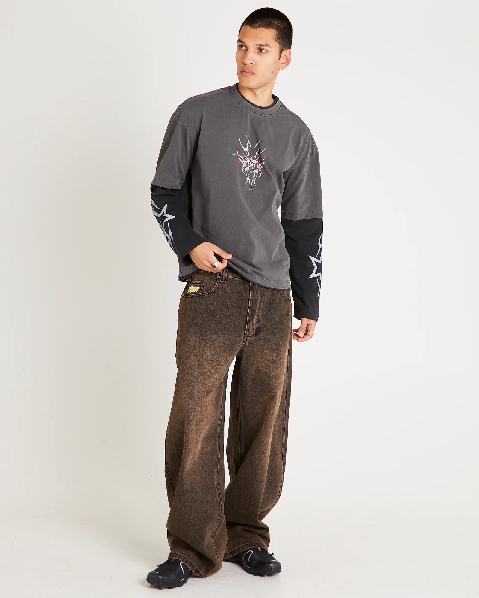 Mayhem Double Sleeve T-Shirt - Image 3