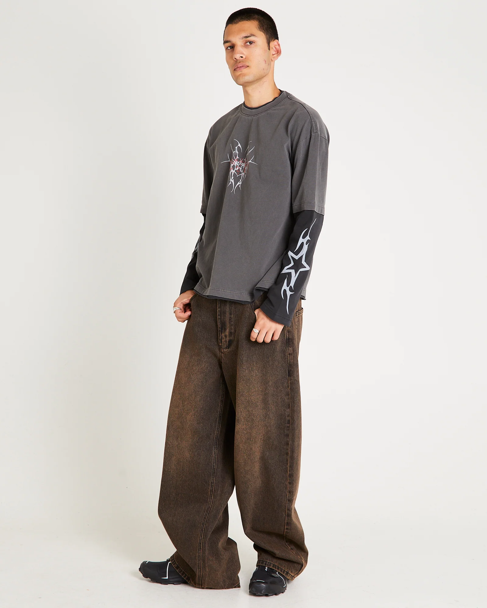 Mayhem Double Sleeve T-Shirt - Image 4