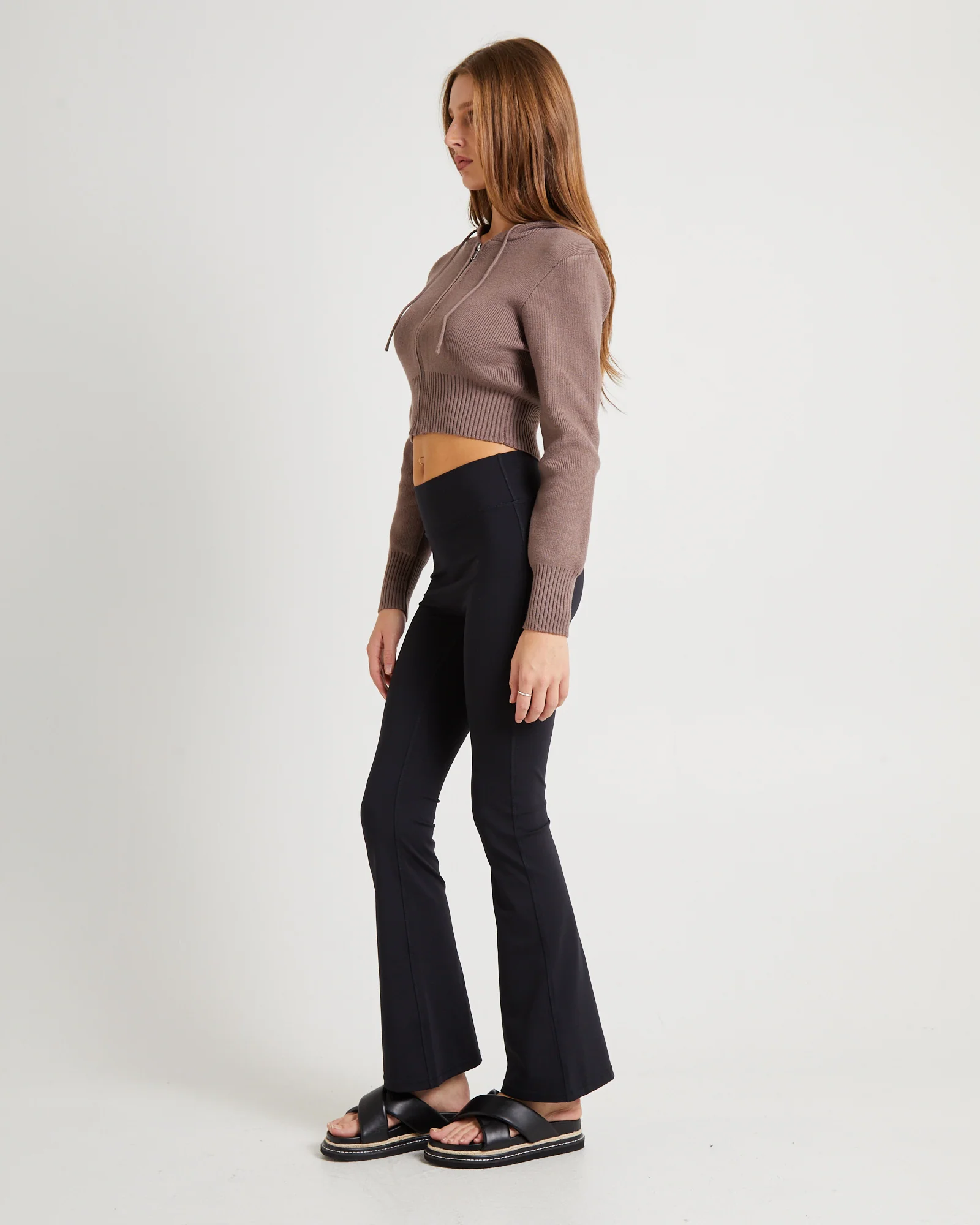 Maylee Knit Zip Through Hoodie - Image 4
