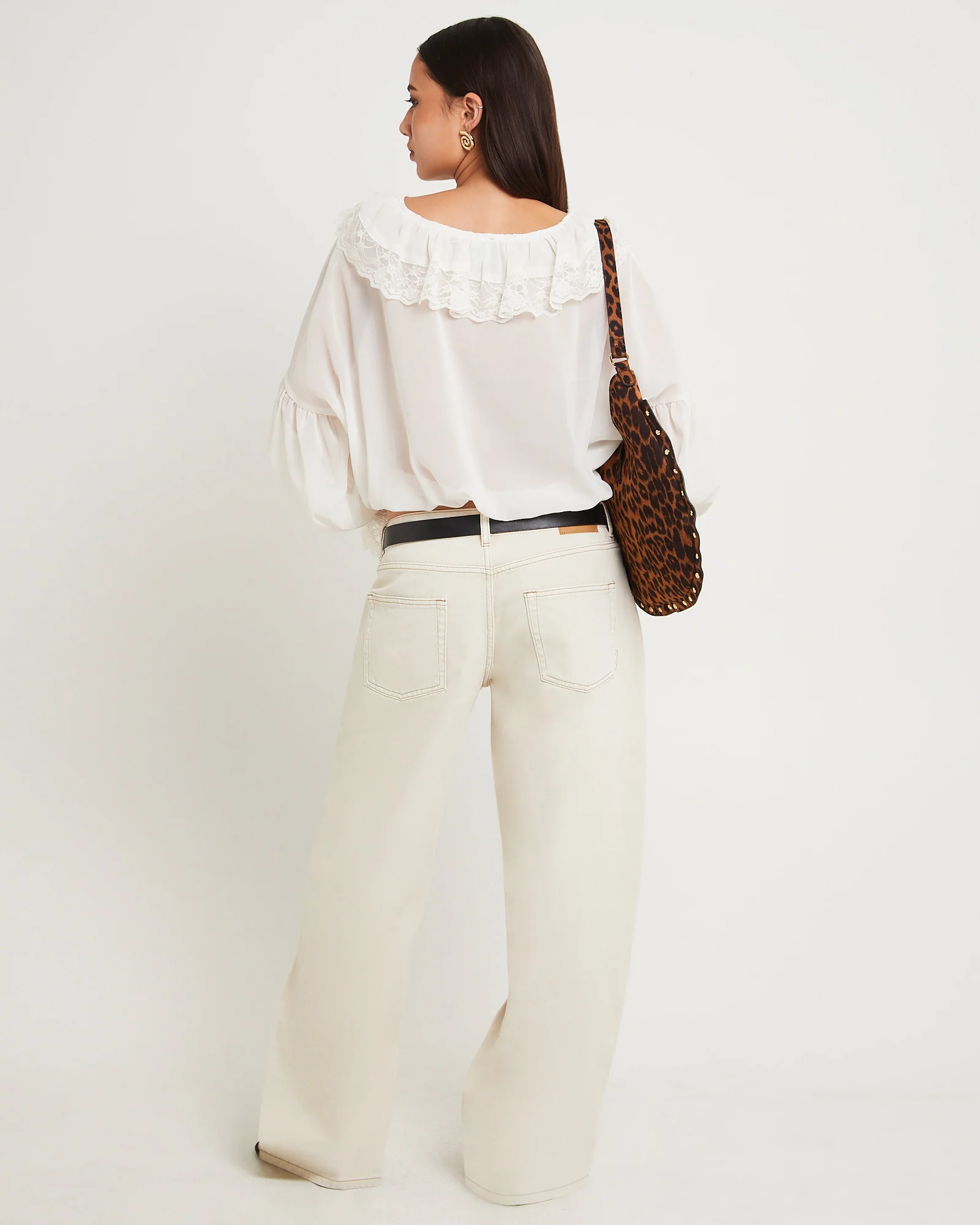 Maylee Low Rise Relaxed Denim Jeans - Image 3