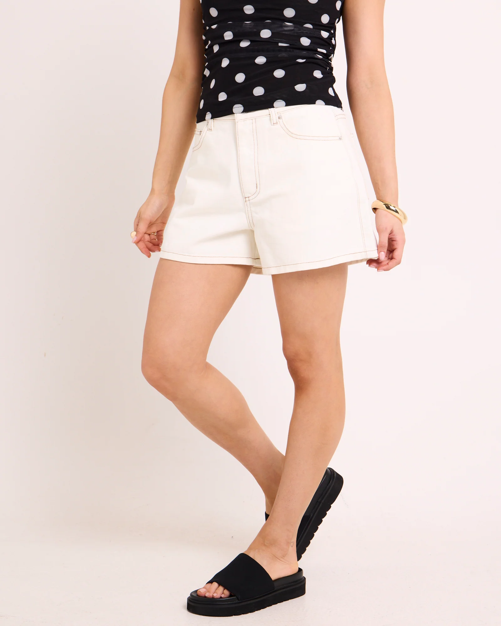Meka Denim Shorts - Image 4