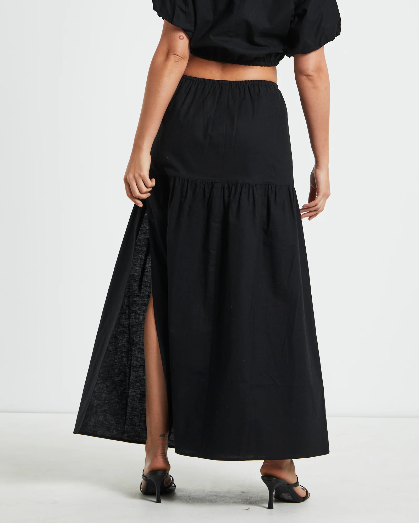 Melody Linen Maxi Skirt - Image 2