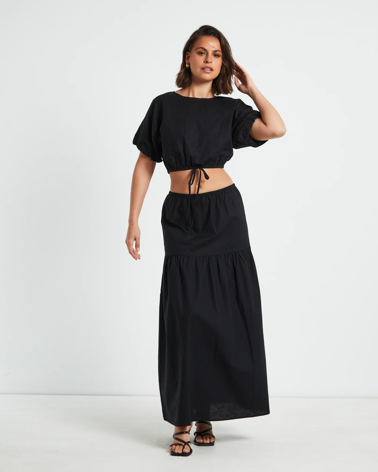 Melody Linen Maxi Skirt - Image 4
