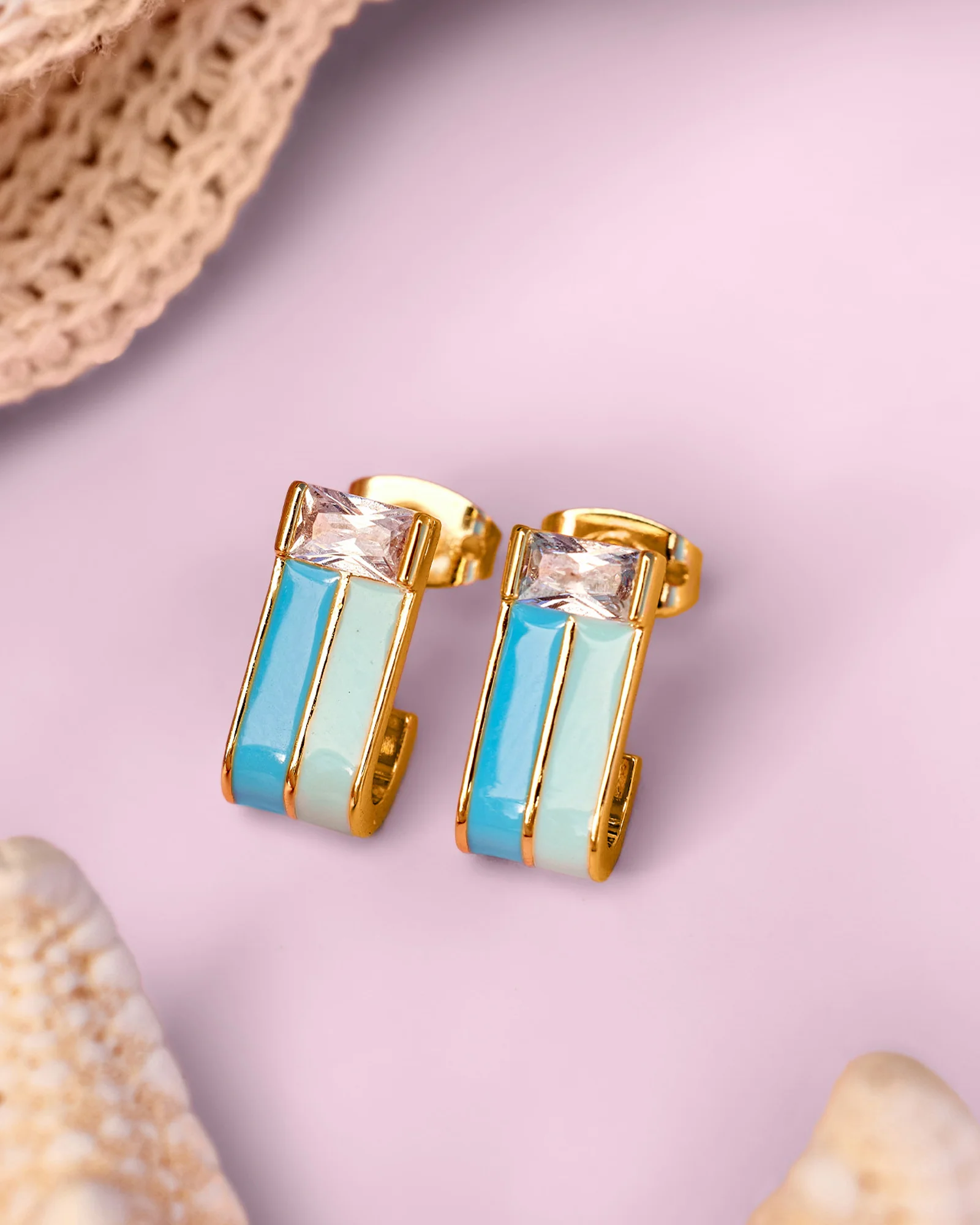Meridian Huggie Earrings - Image 3