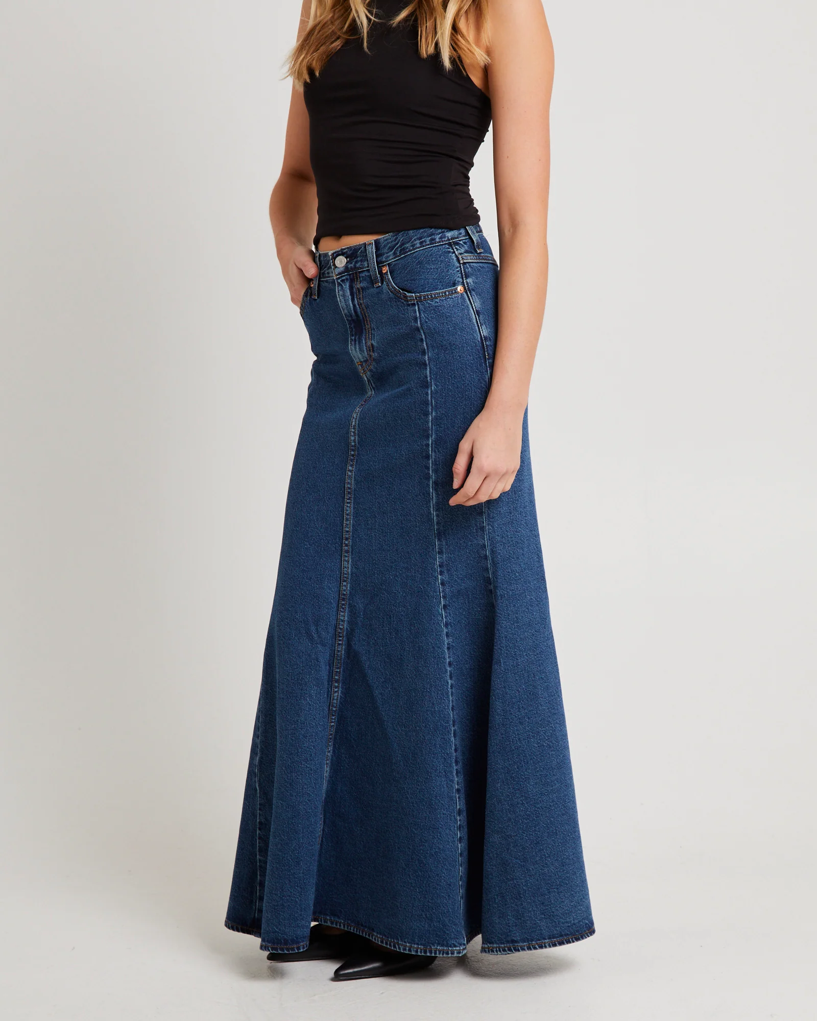 Mermaid Denim Skirt Enchantment - Image 5