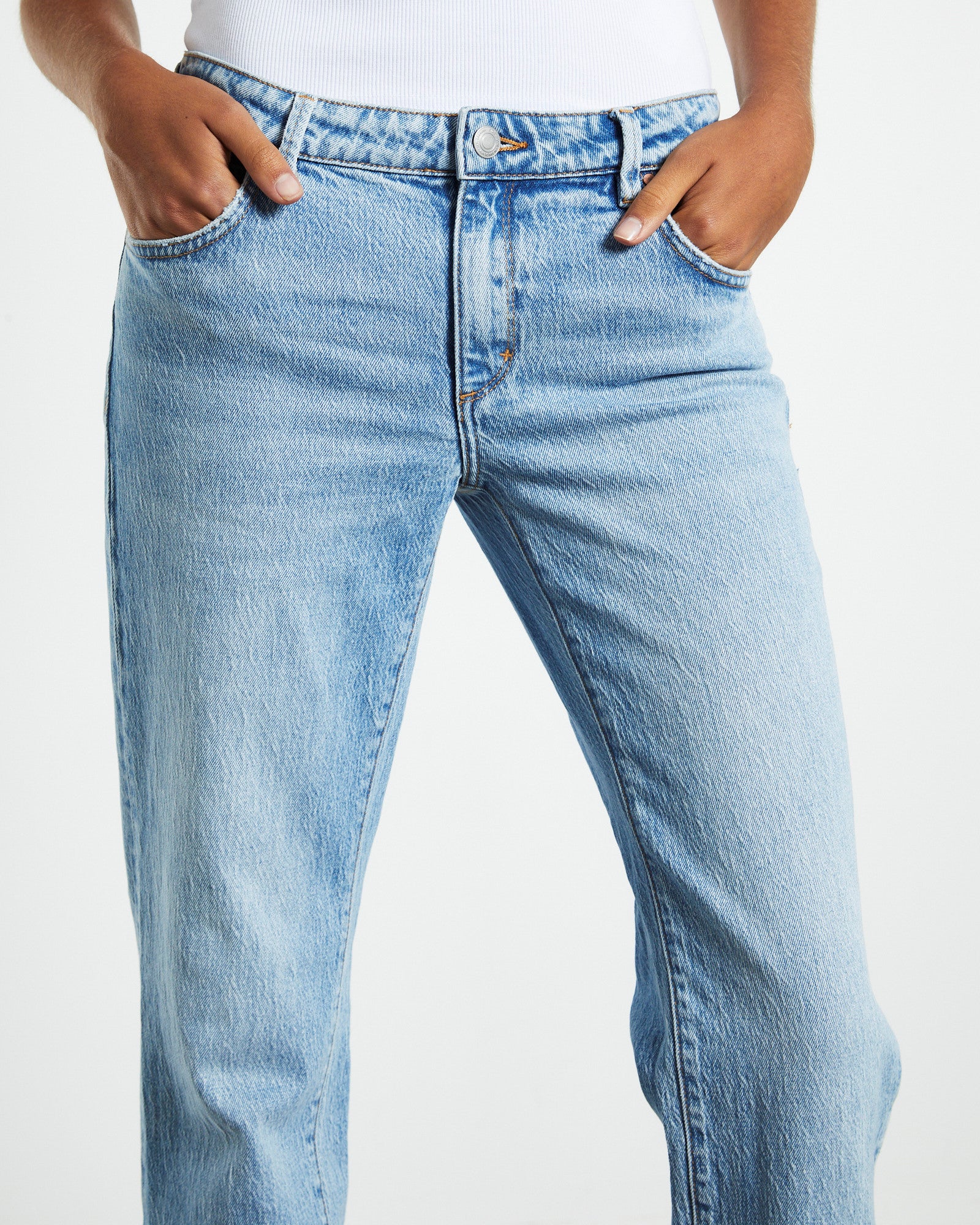 Mia Low Rise Straight Denim Jeans Jemima - Image 5