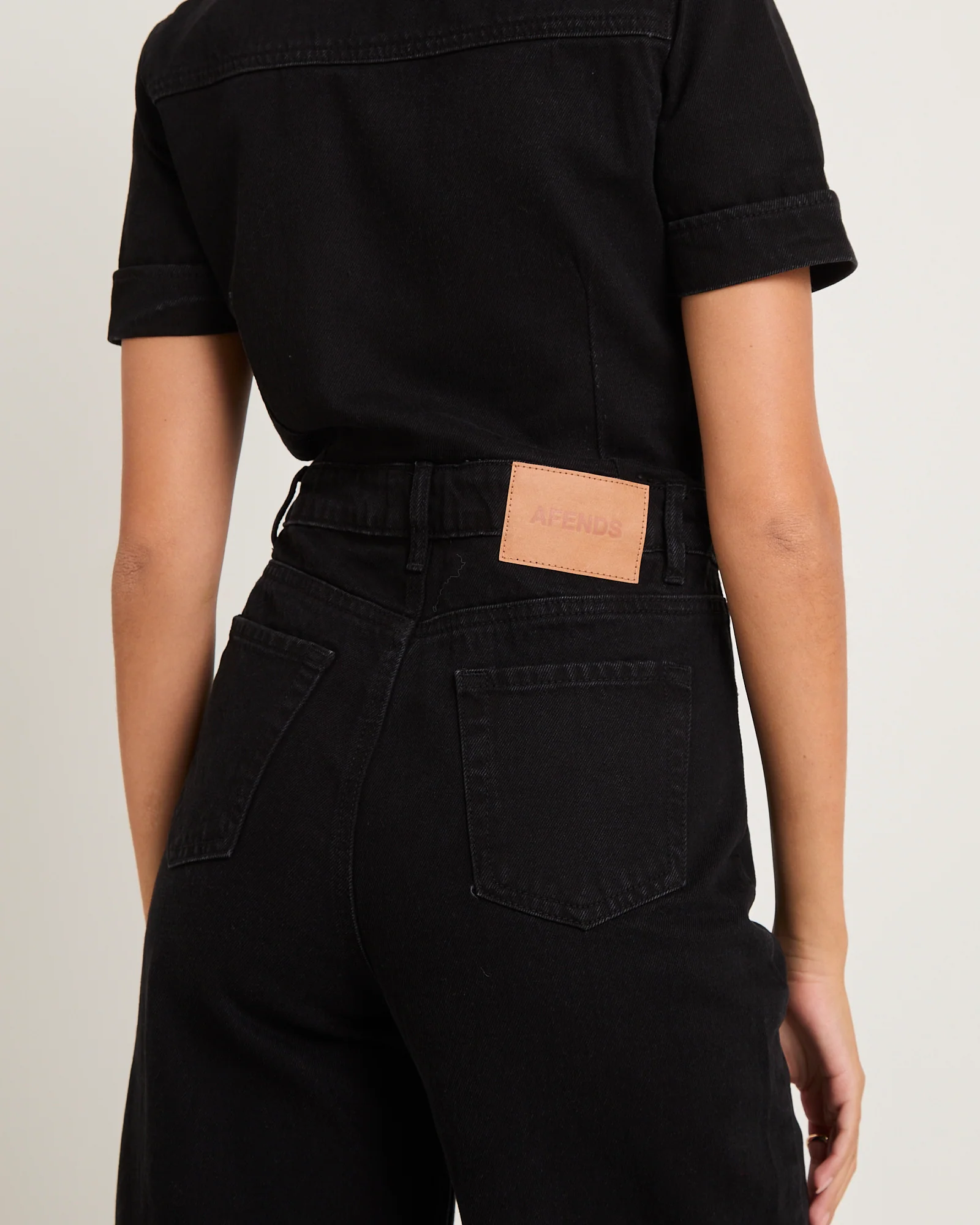 Miami Denim Flared Jumpsuit - Image 5