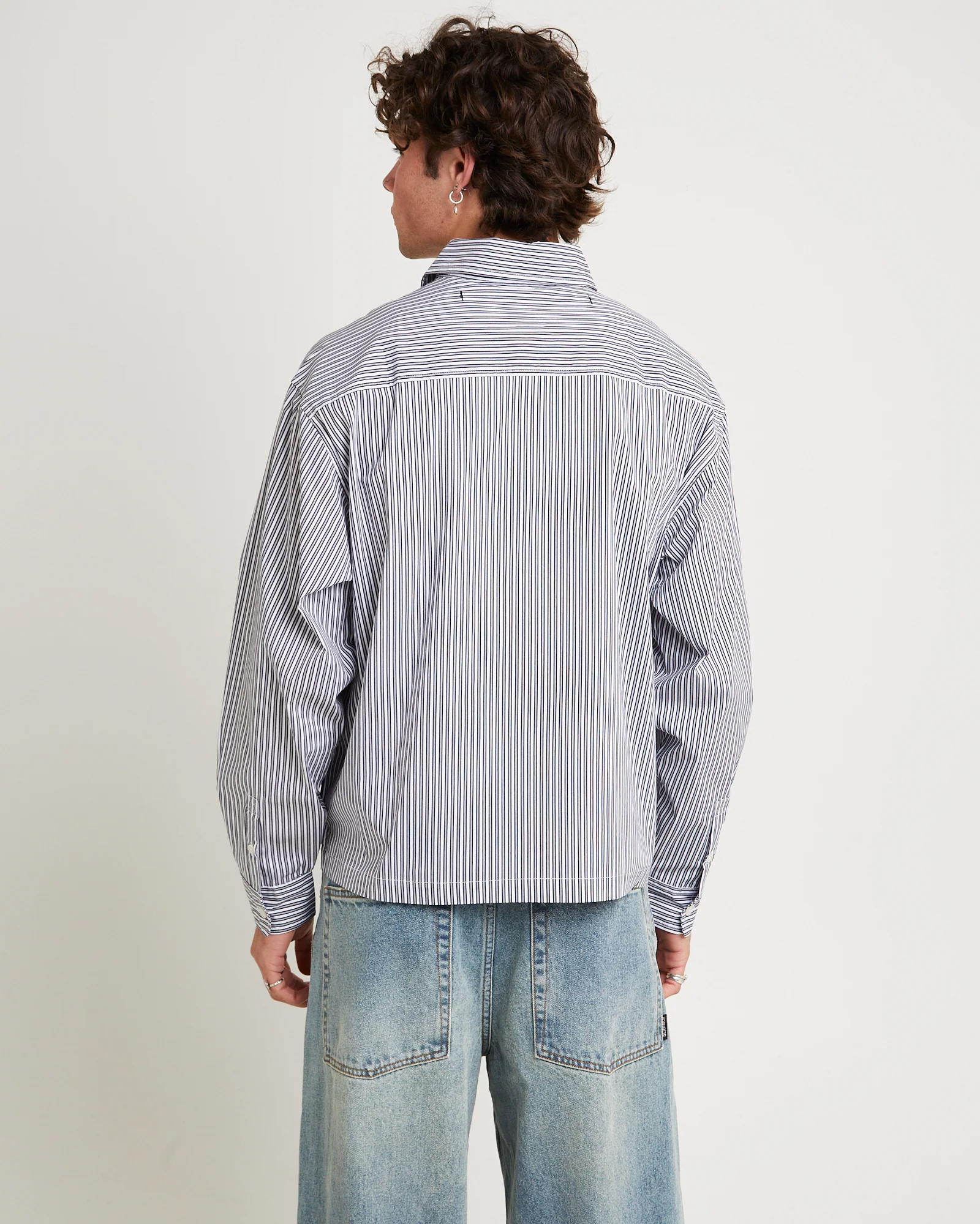 Miami Striped Long Sleeve Shirt - Image 4