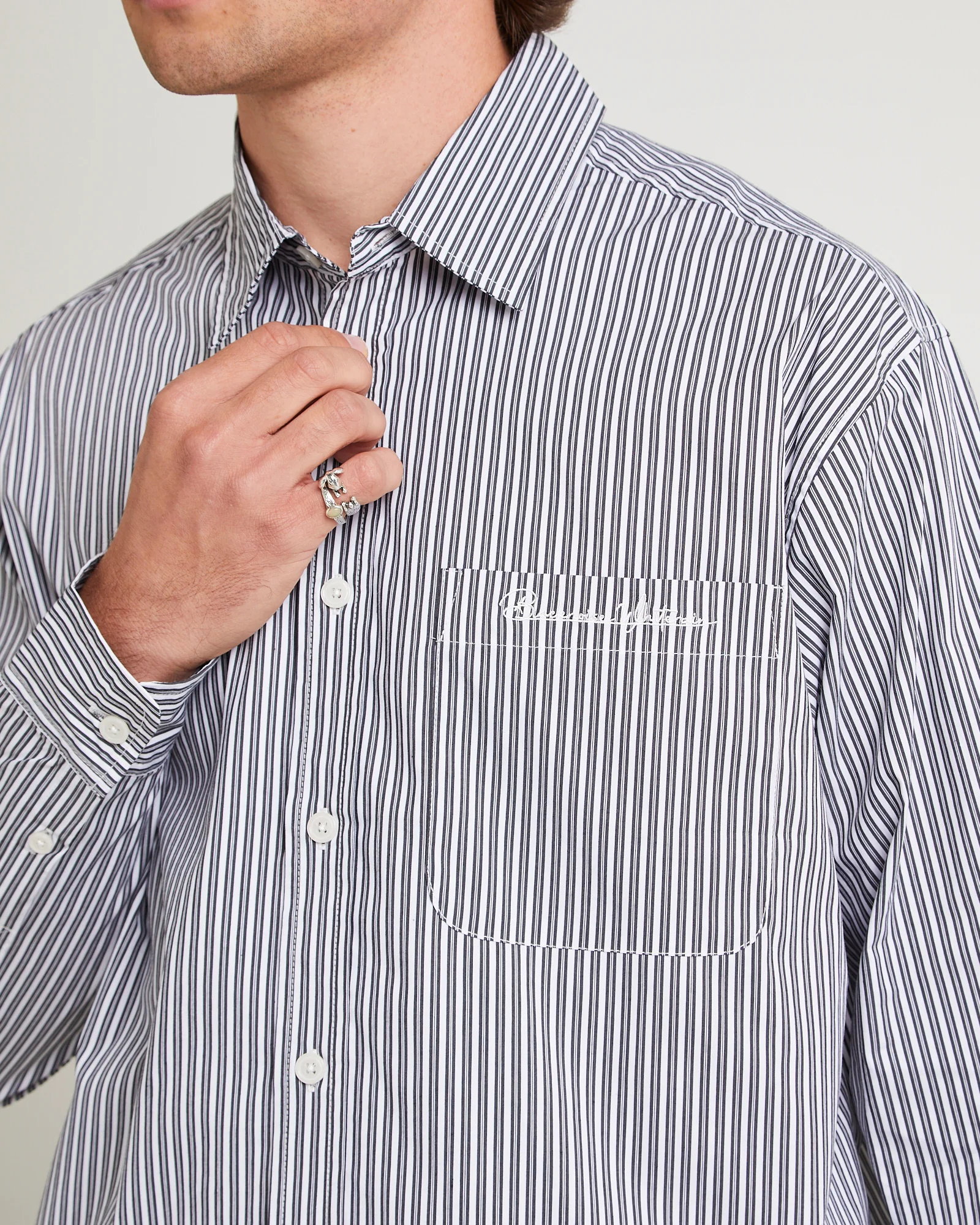 Miami Striped Long Sleeve Shirt - Image 5