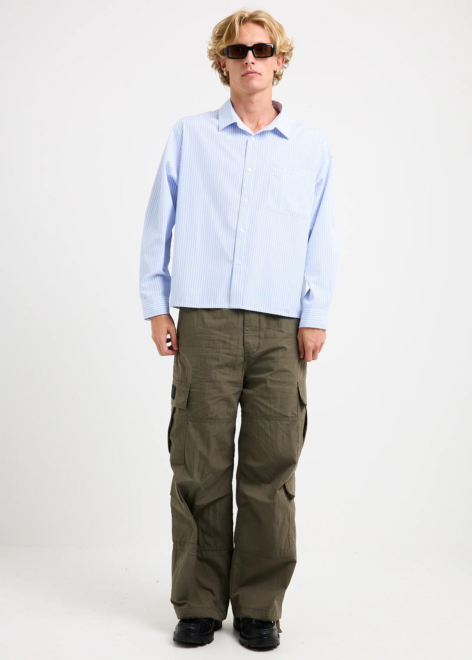 Miami Striped Long Sleeve Shirt - Image 4