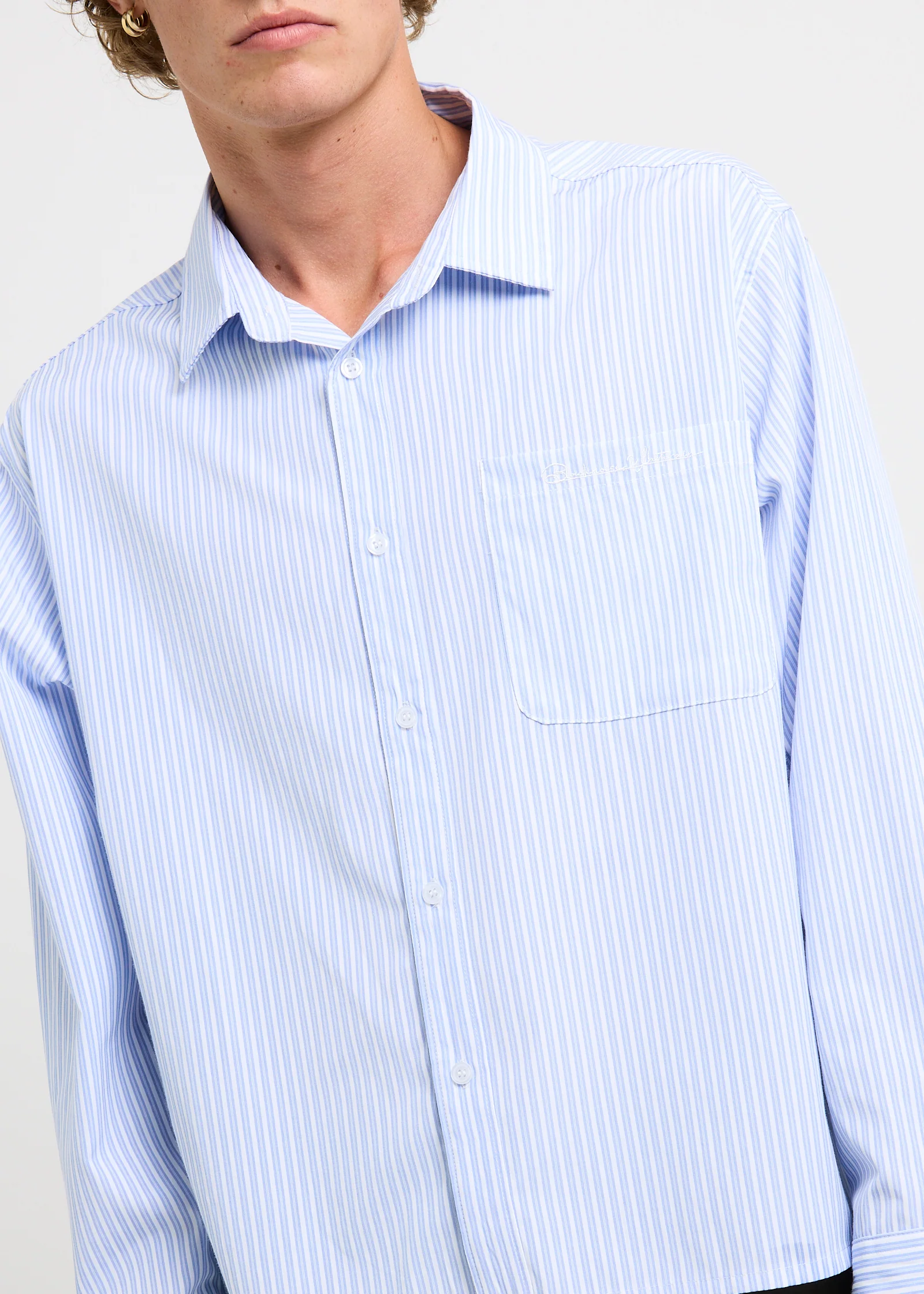 Miami Striped Long Sleeve Shirt - Image 5