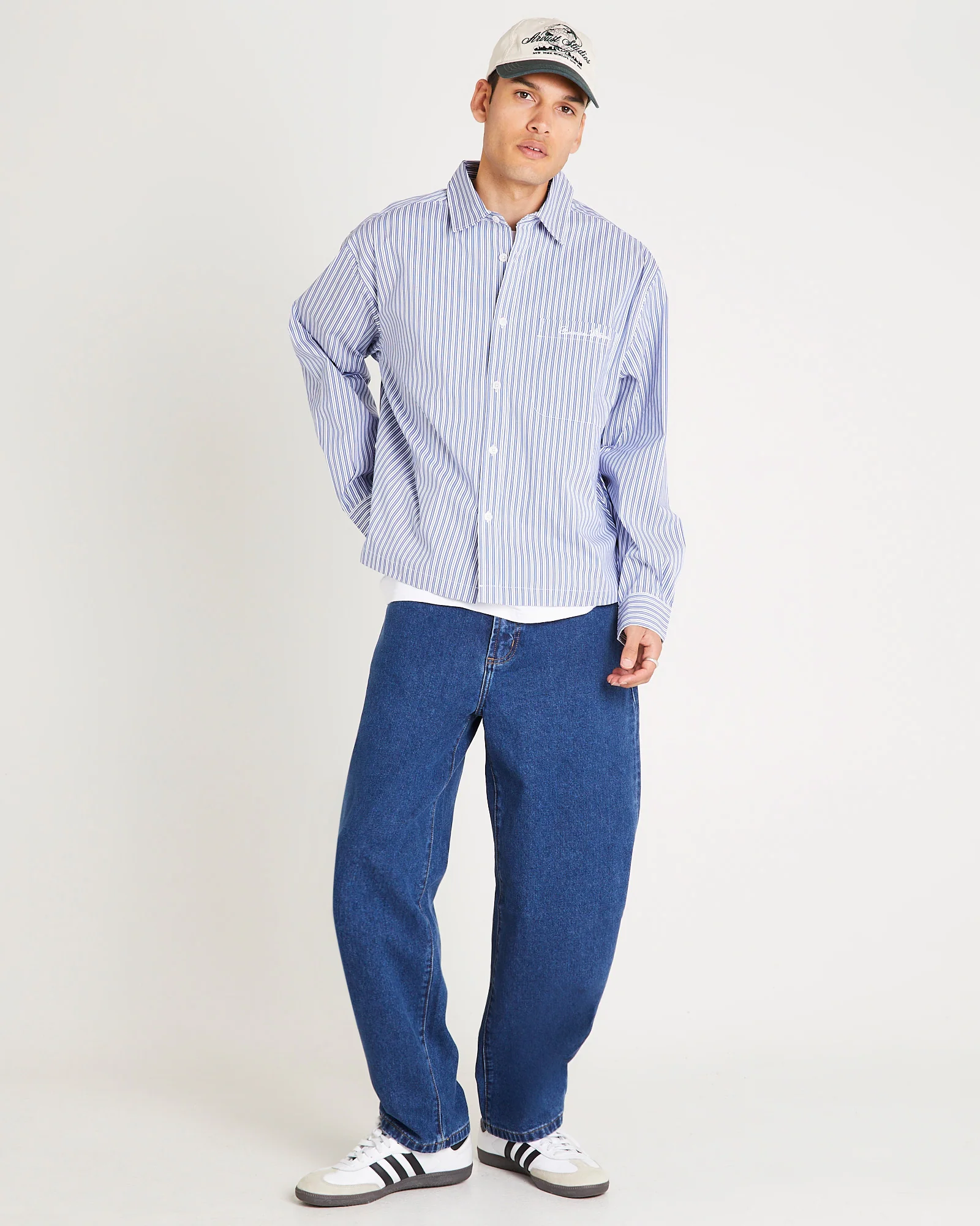 Miami Striped Long Sleeve Shirt - Image 3