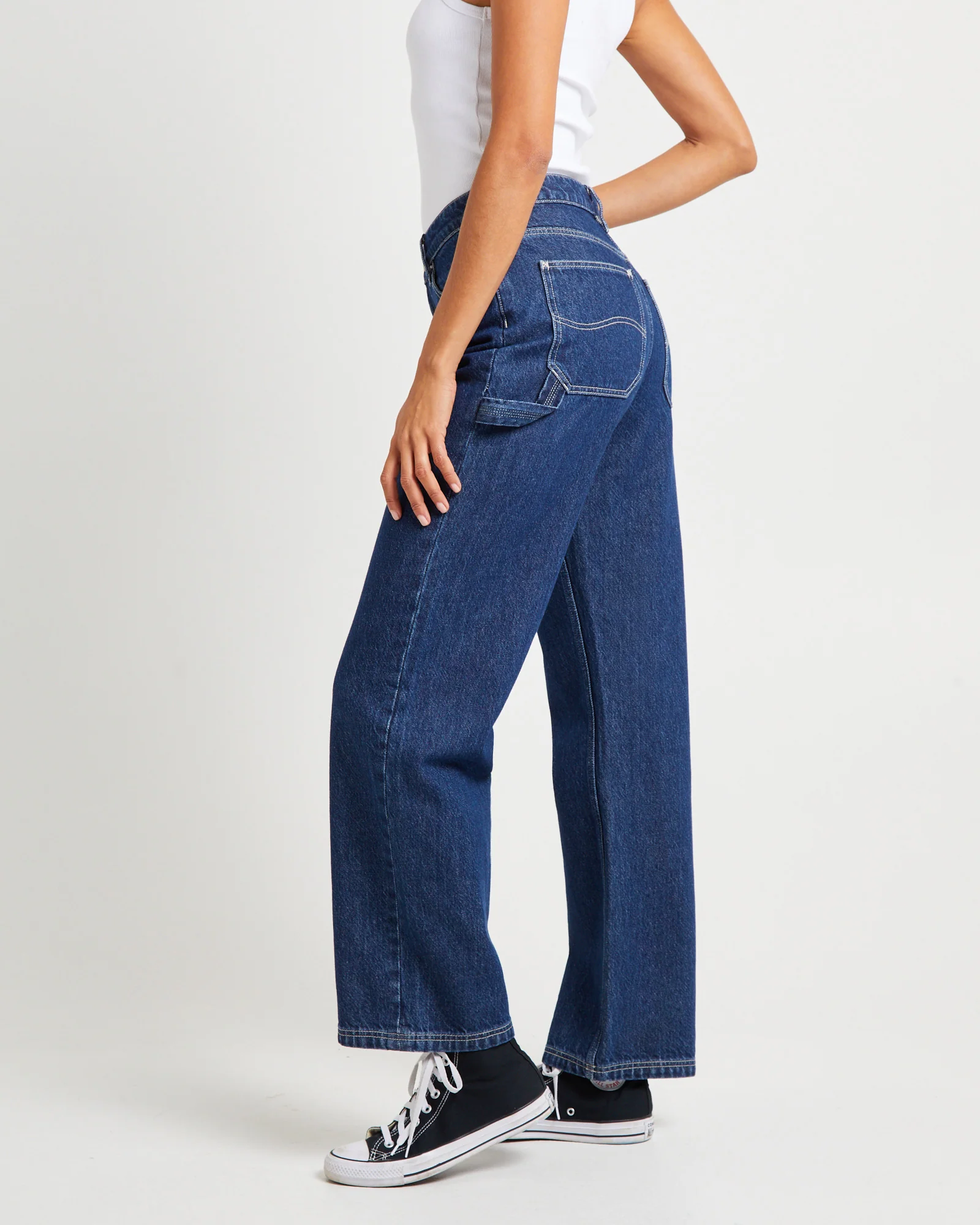 Mid Baggy Denim Jeans Trip - Image 4