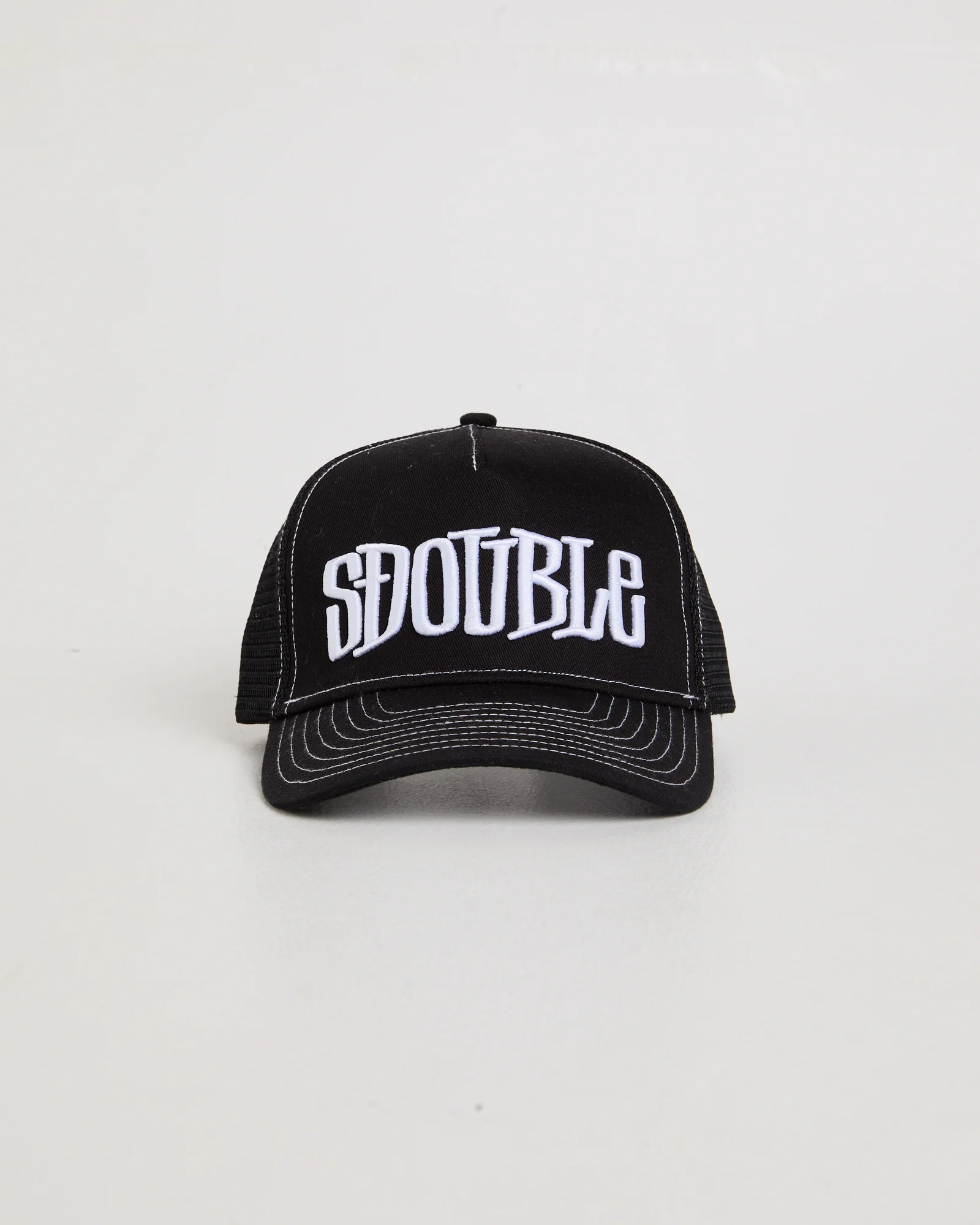 Mid-Block Curved Peak Trucker Cap - Image 2