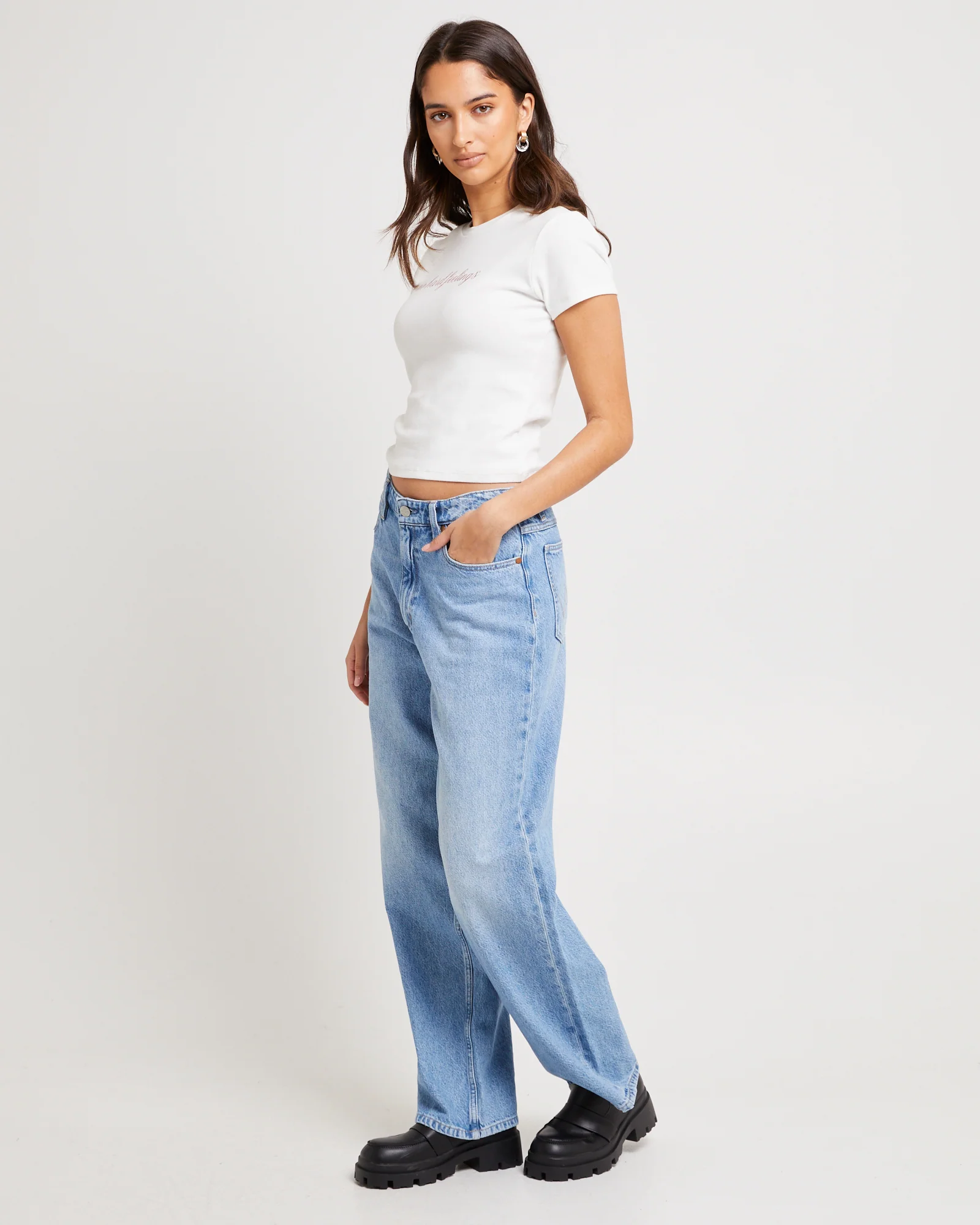 Mid Joplin Relaxed Jeans Gemstone Blue - Image 3
