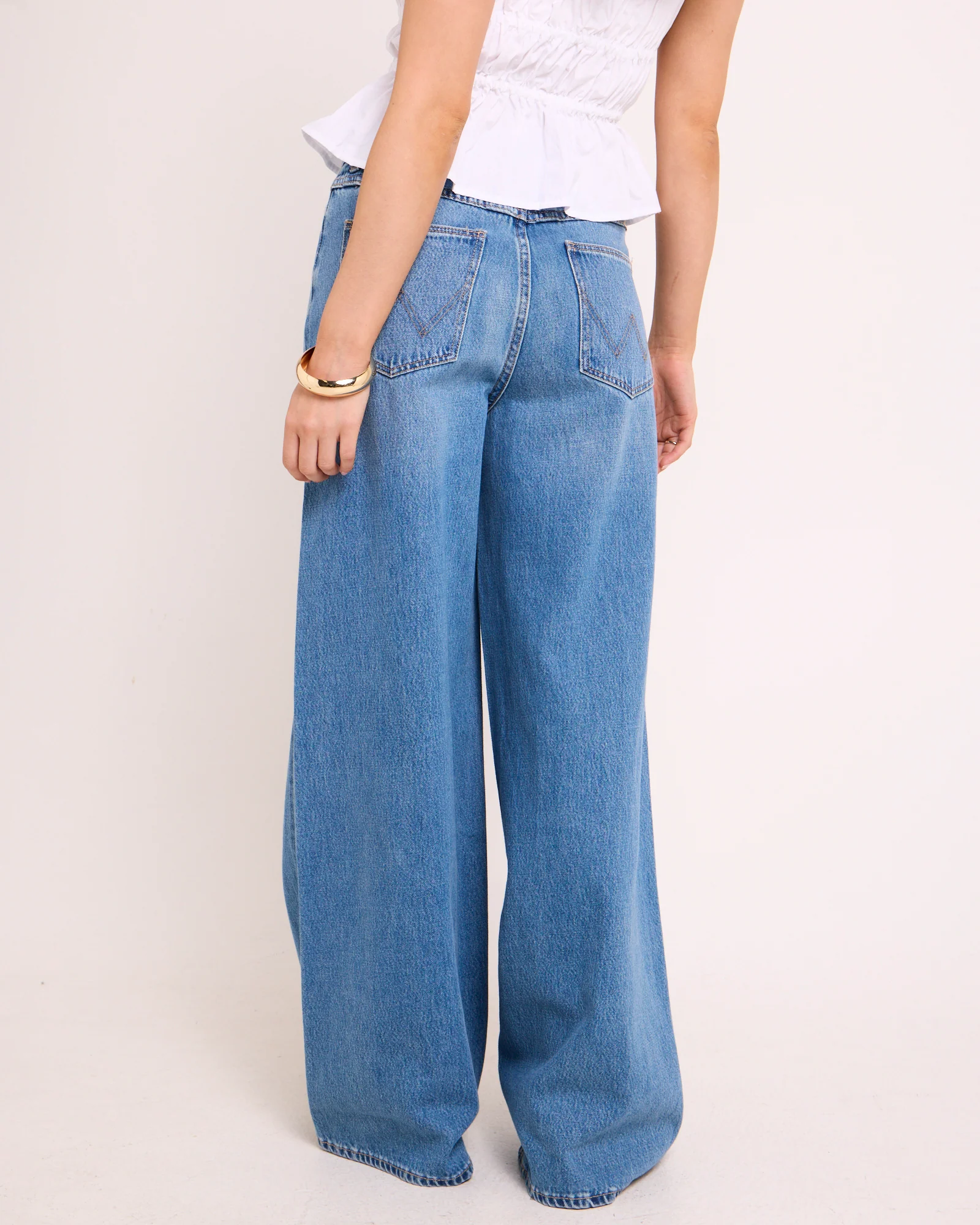 Mid Stevie Relaxed Denim Jeans - Image 4