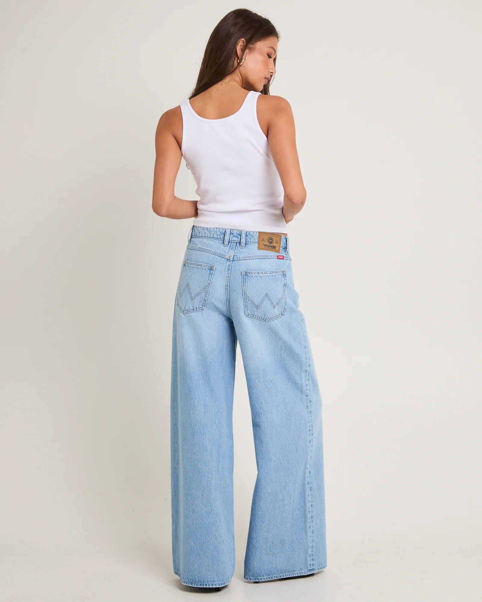 Mid Stevie Relaxed Denim Jeans Set Time Blue - Image 2