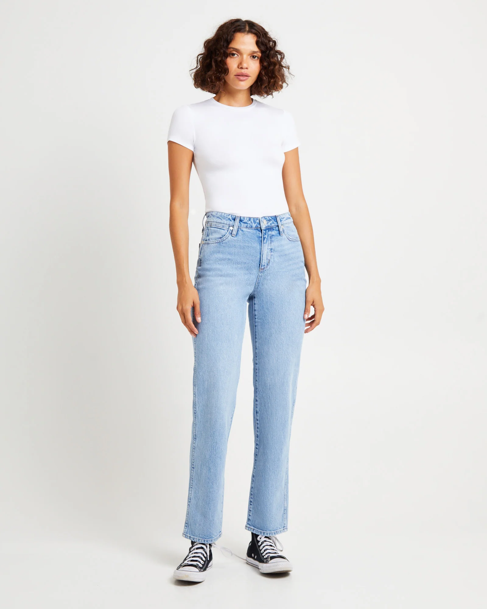 Mid Tori Denim Jeans Diamond Skies - Image 3