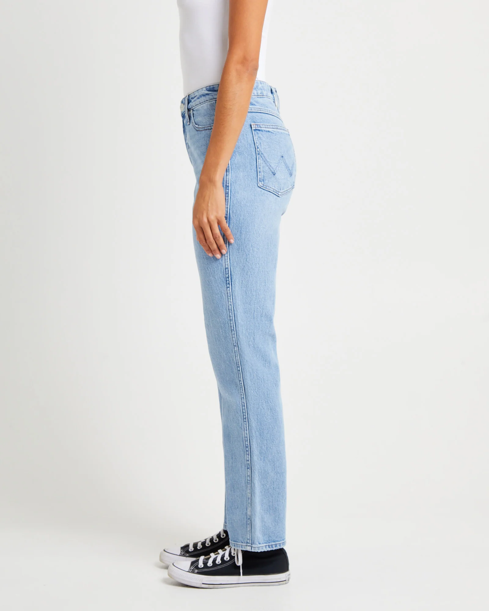 Mid Tori Denim Jeans Diamond Skies - Image 4