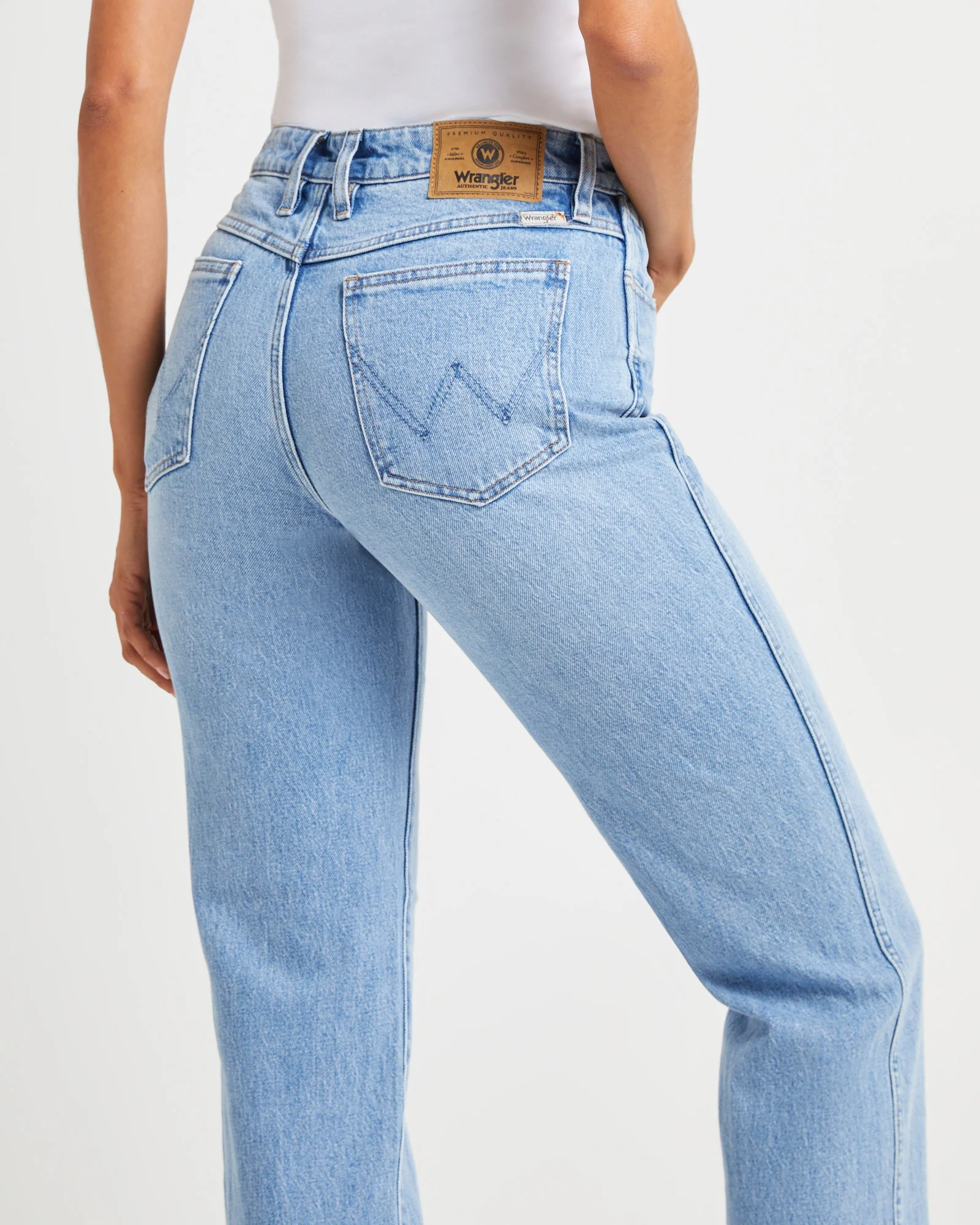 Mid Tori Denim Jeans Diamond Skies - Image 5