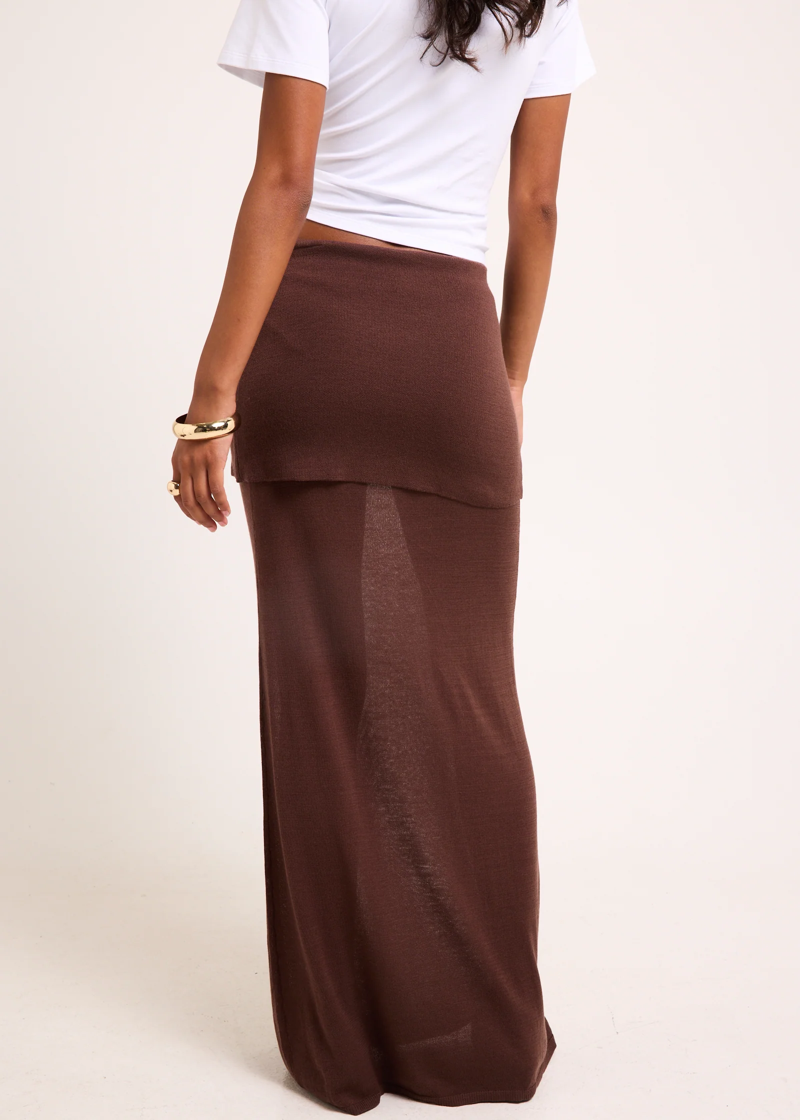 Milano Sheer Maxi Skirt - Image 4