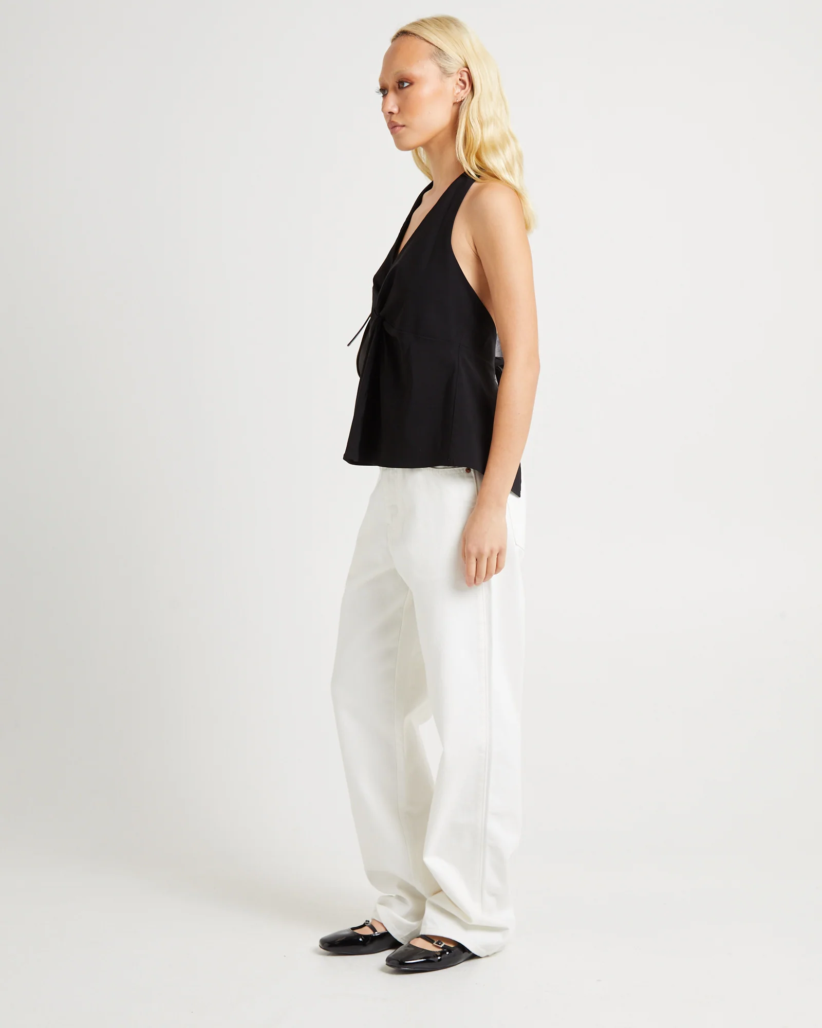 Miley Twist Front Halter Top - Image 4