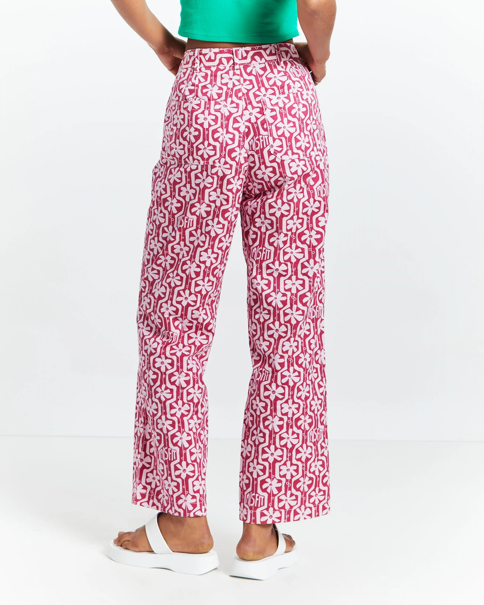 Ministry Pants Pink Raspberry - Image 2