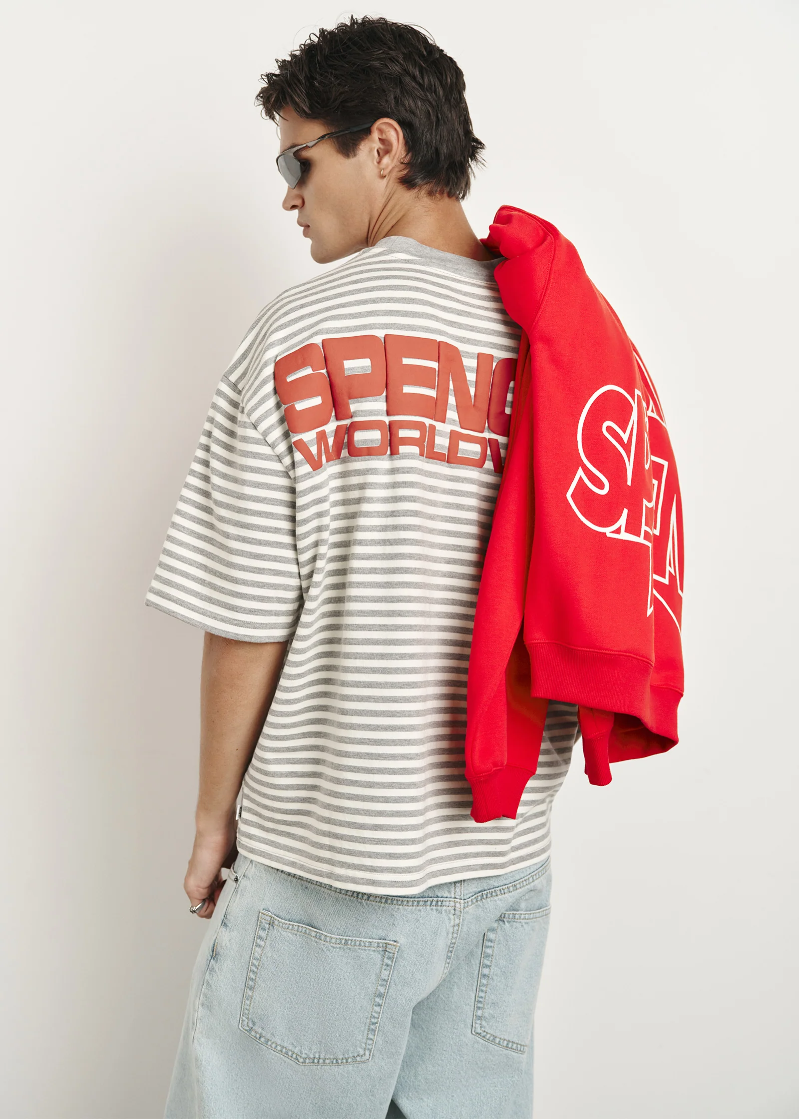 Minor  Stripe Short Sleeve T-Shirt - Image 2
