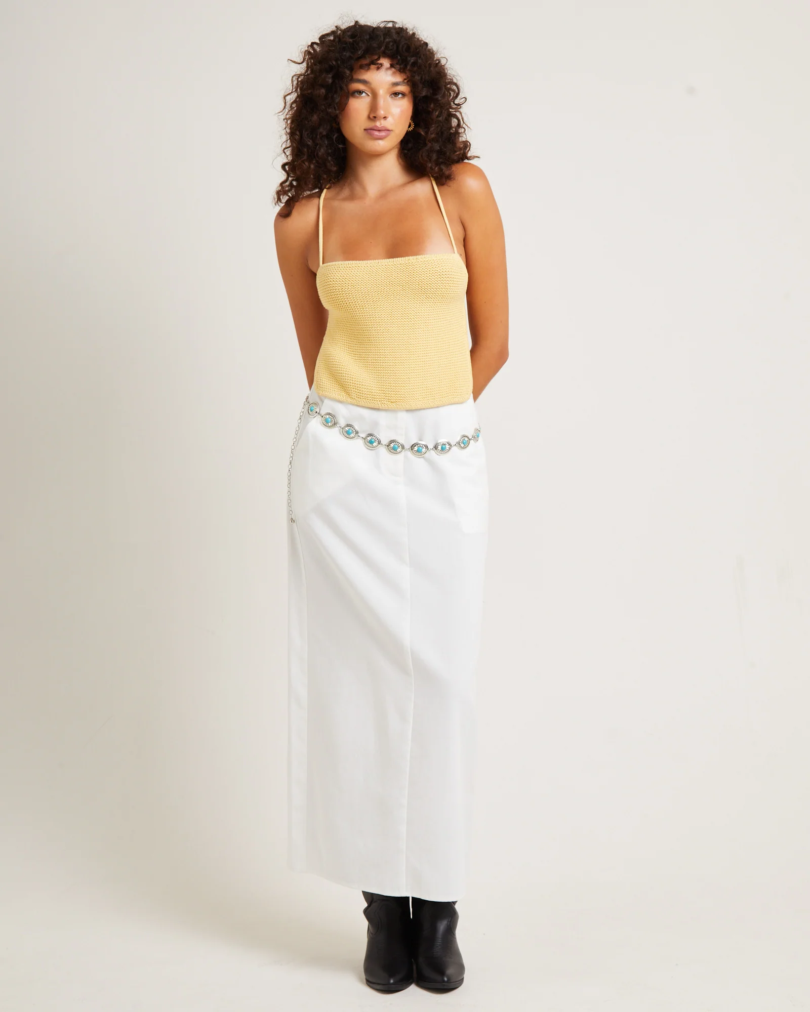 Mira Crochet Pebble Top - Image 3