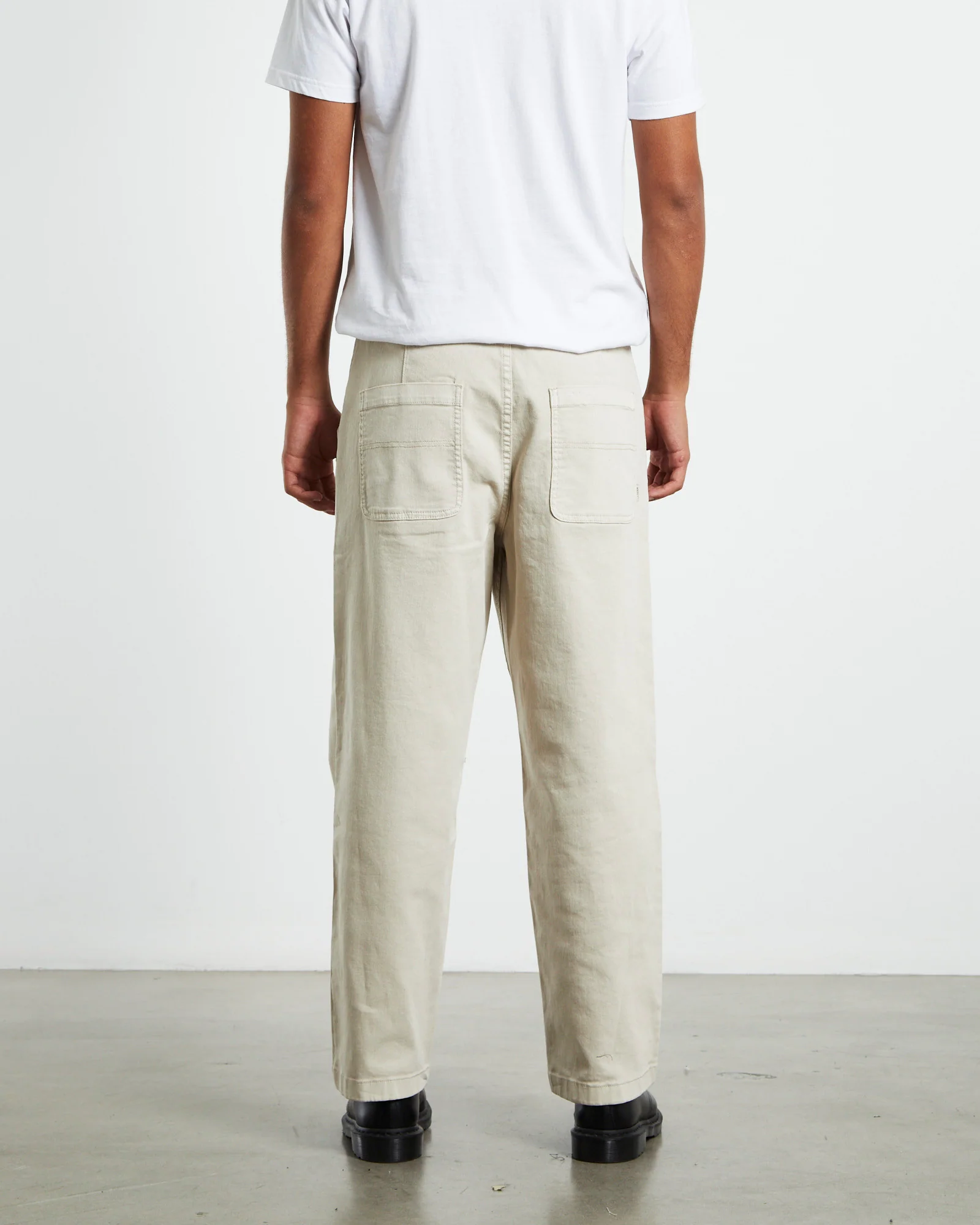 Miranda Vintage Straight Pants Stone - Image 2