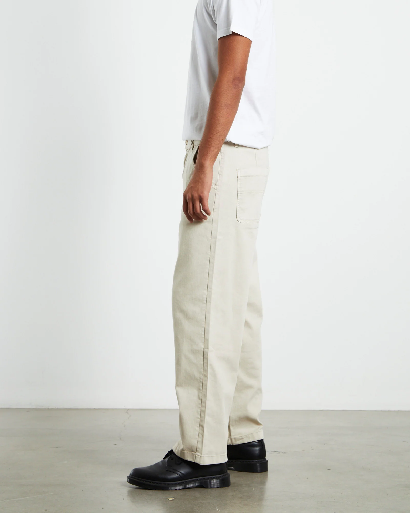 Miranda Vintage Straight Pants Stone - Image 3