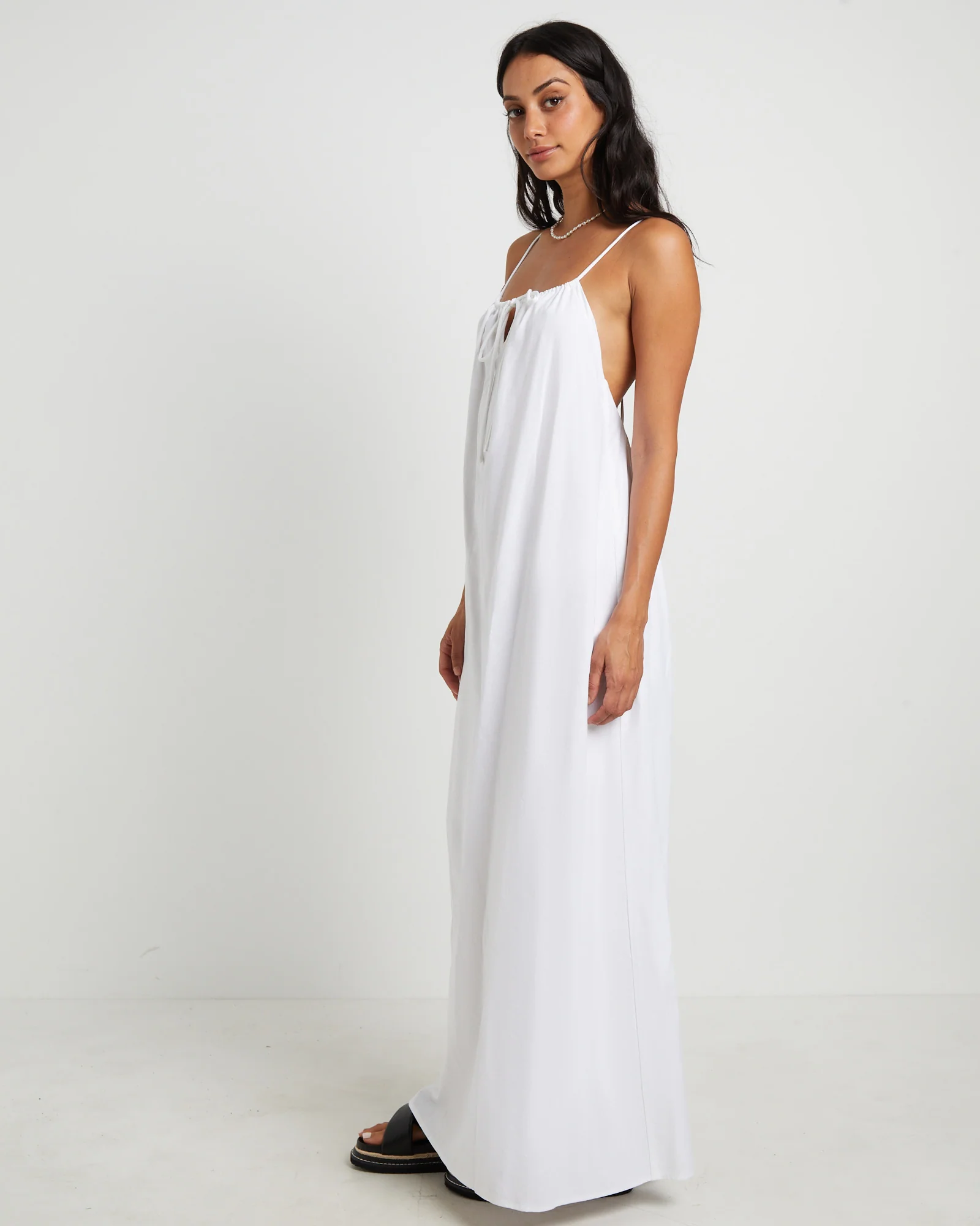 Mischa Maxi Dress White - Image 4