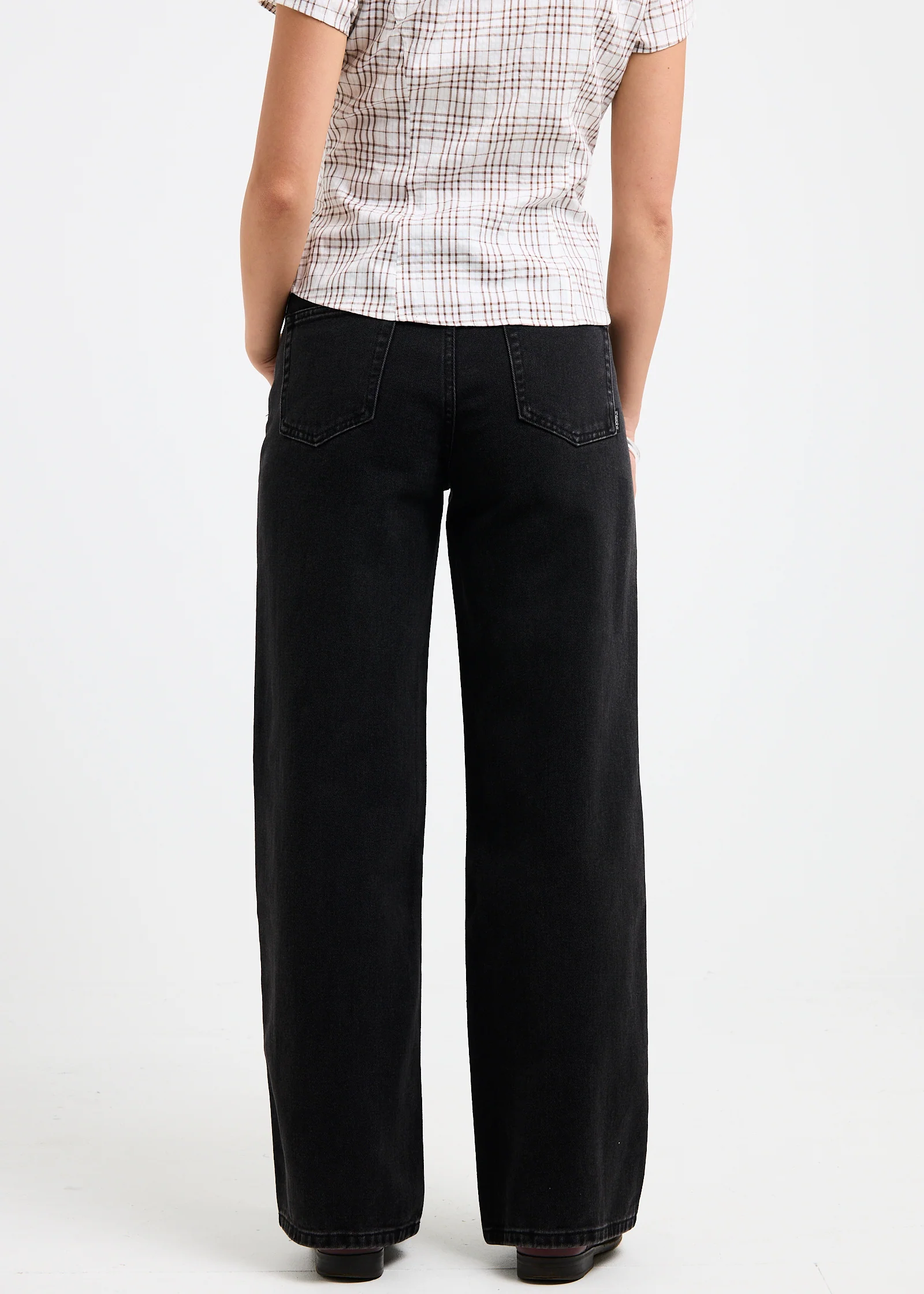 Misty High & Wide Denim Jeans - Image 4