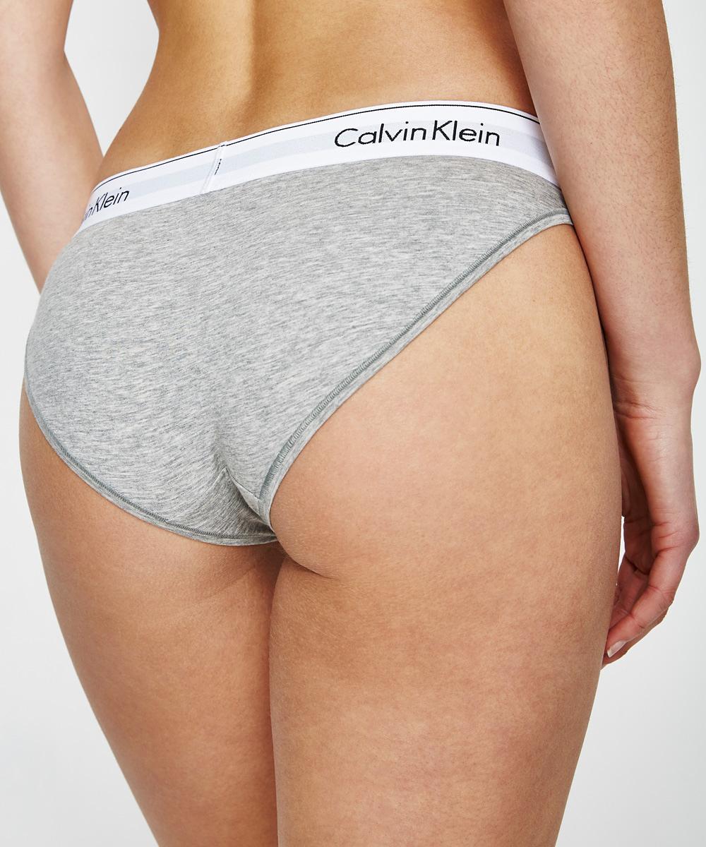 Modern Cotton Bikini Briefs Grey Heather - Image 5