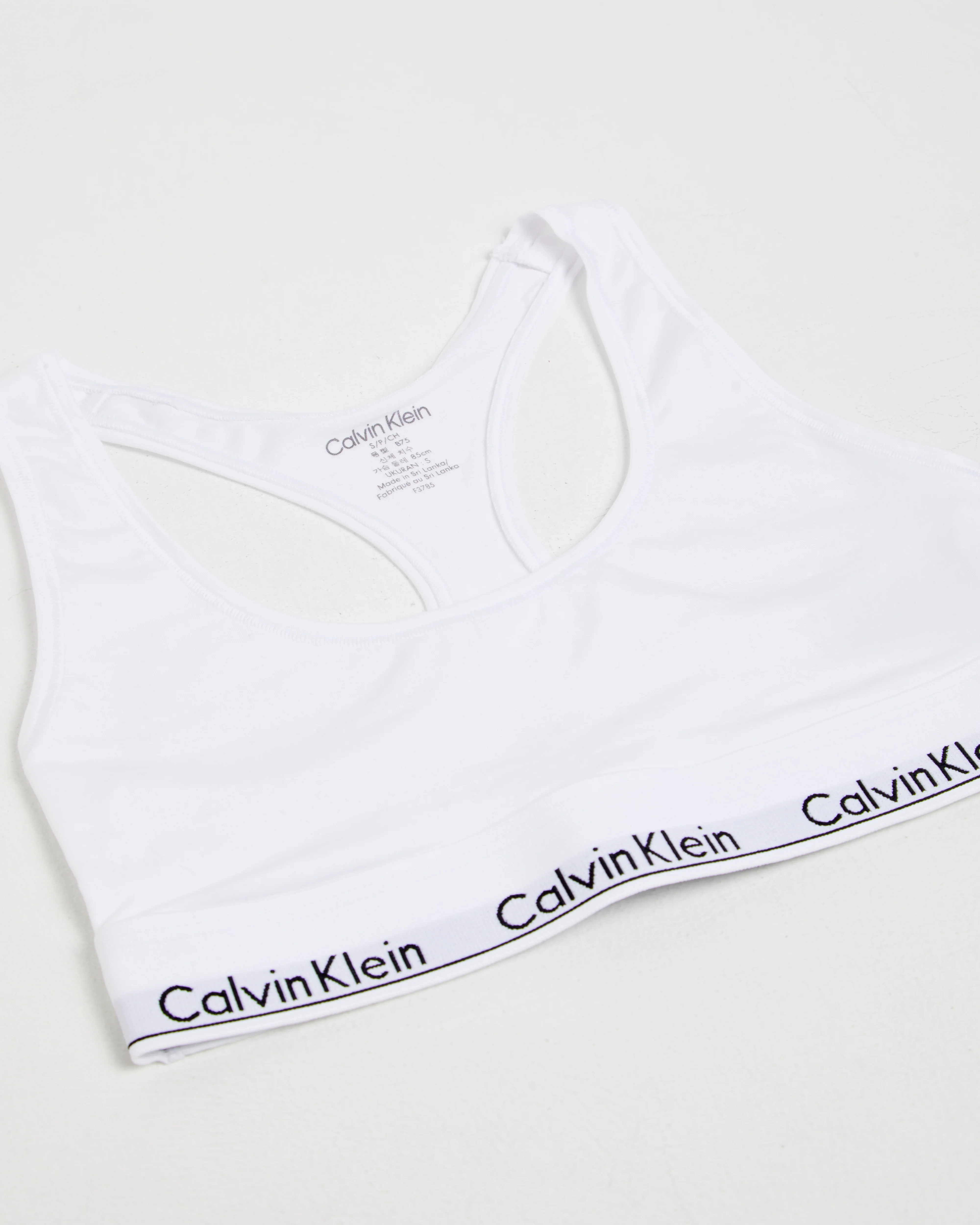 Modern Cotton Unlined Bralette - Image 2