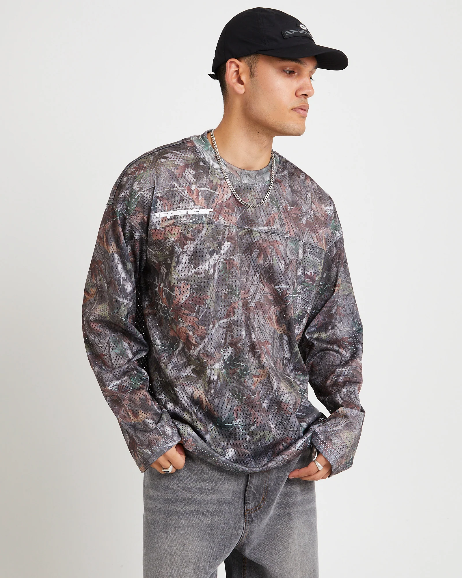 Monaco Mesh Long Sleeve T-Shirt - Image 4