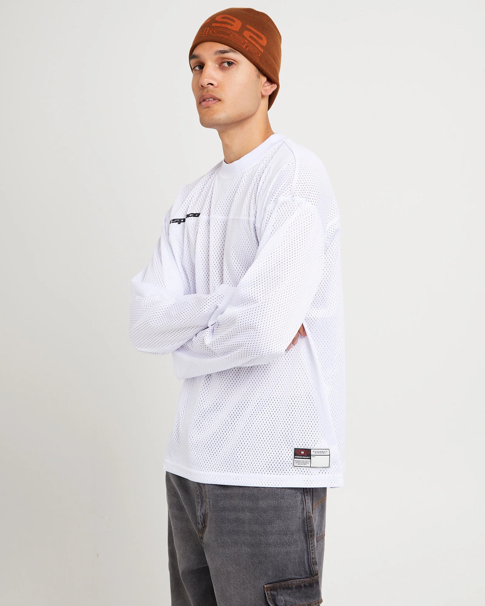 Monaco Mesh Long Sleeve T-Shirt - Image 4