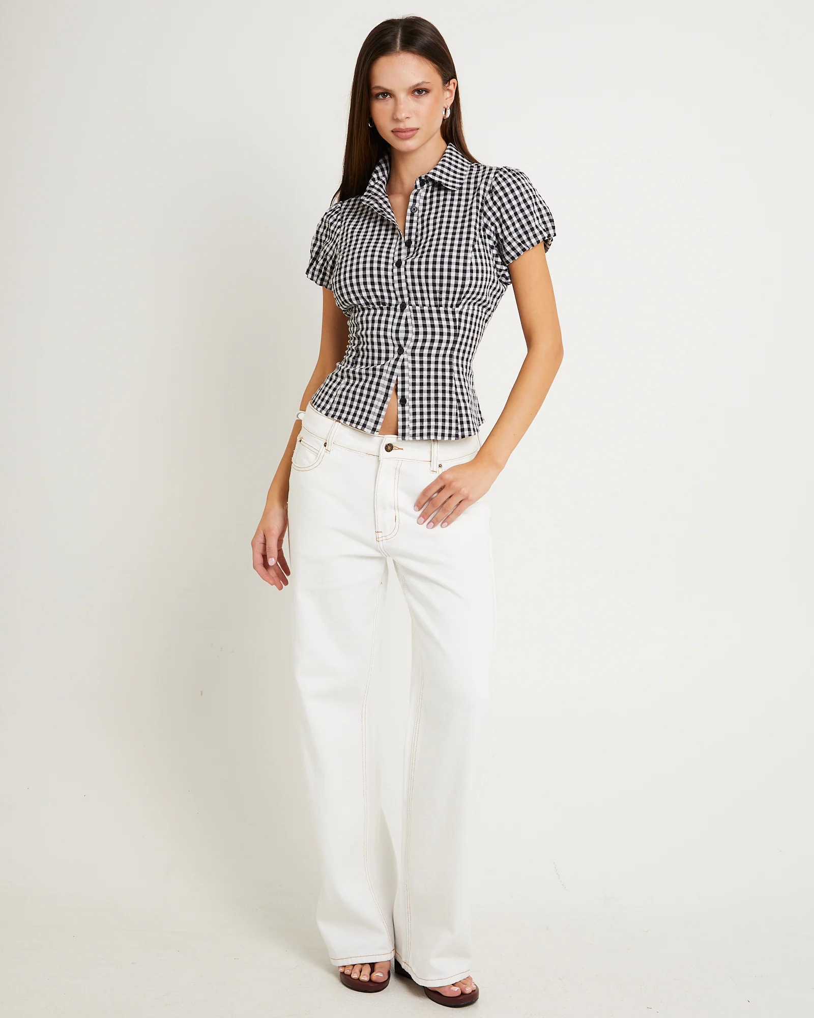 Monica Check Shirt - Image 2