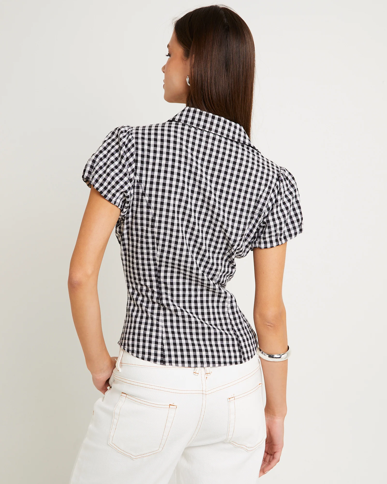 Monica Check Shirt - Image 3
