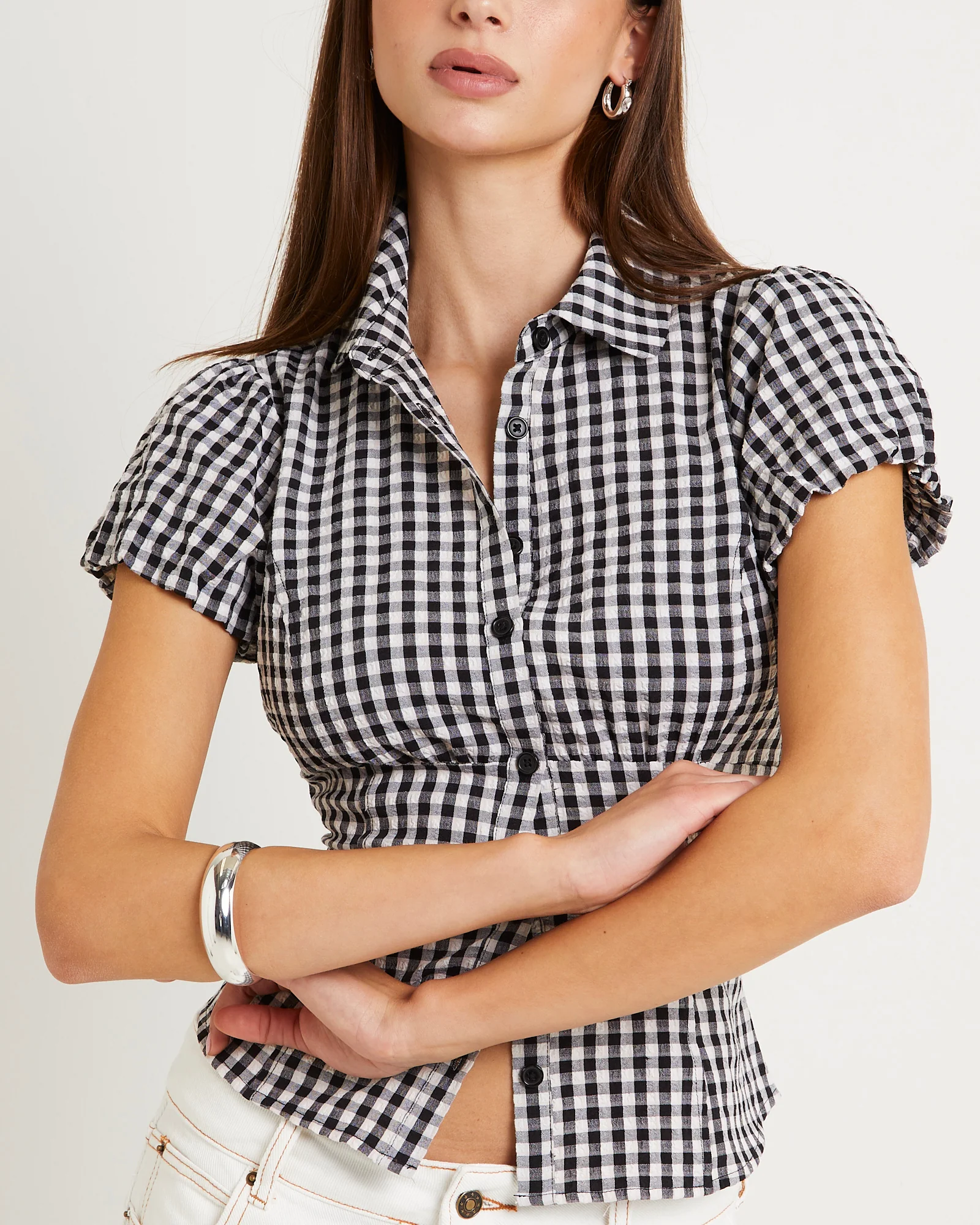 Monica Check Shirt - Image 5