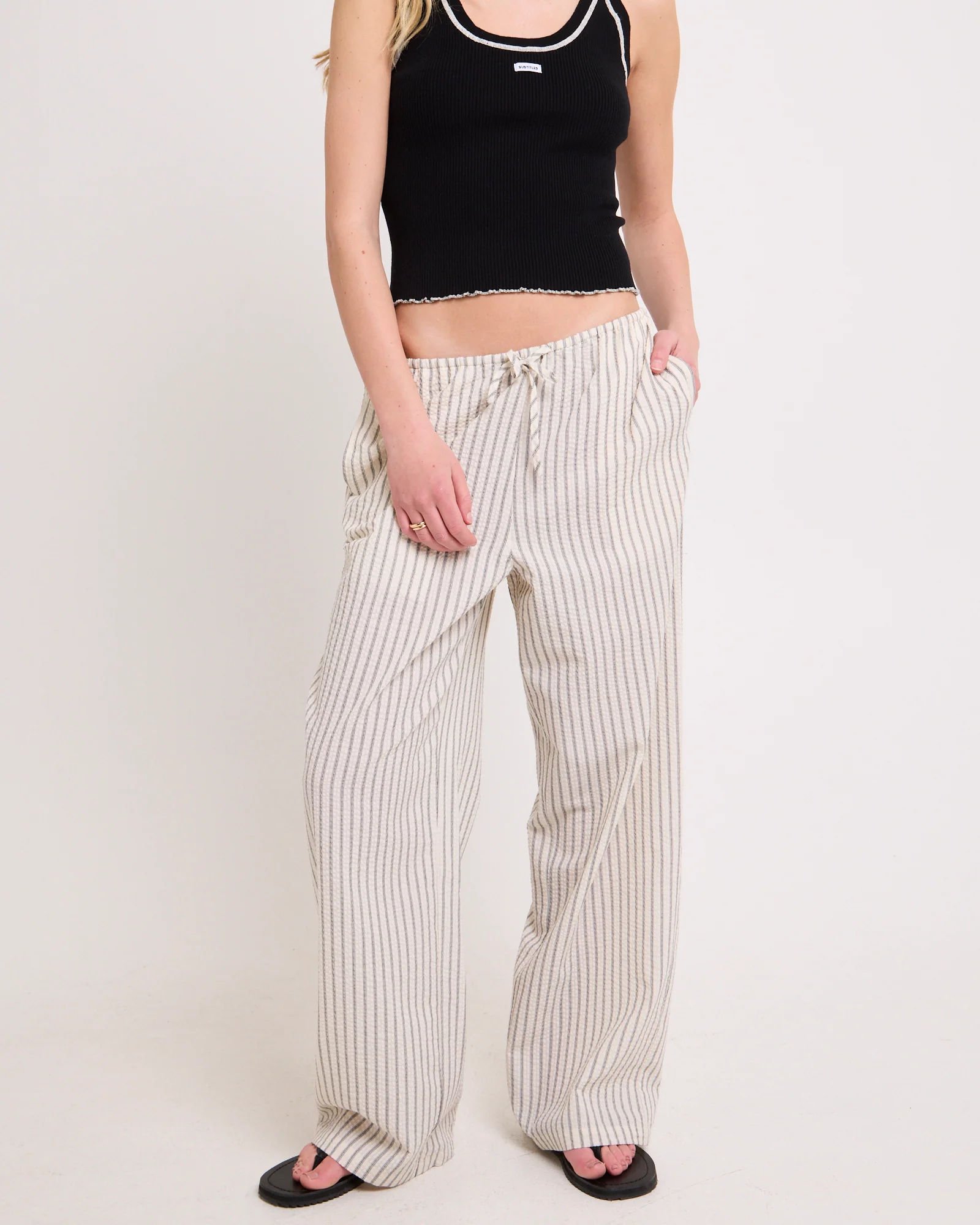 Morgan Stripe Pants - Image 2