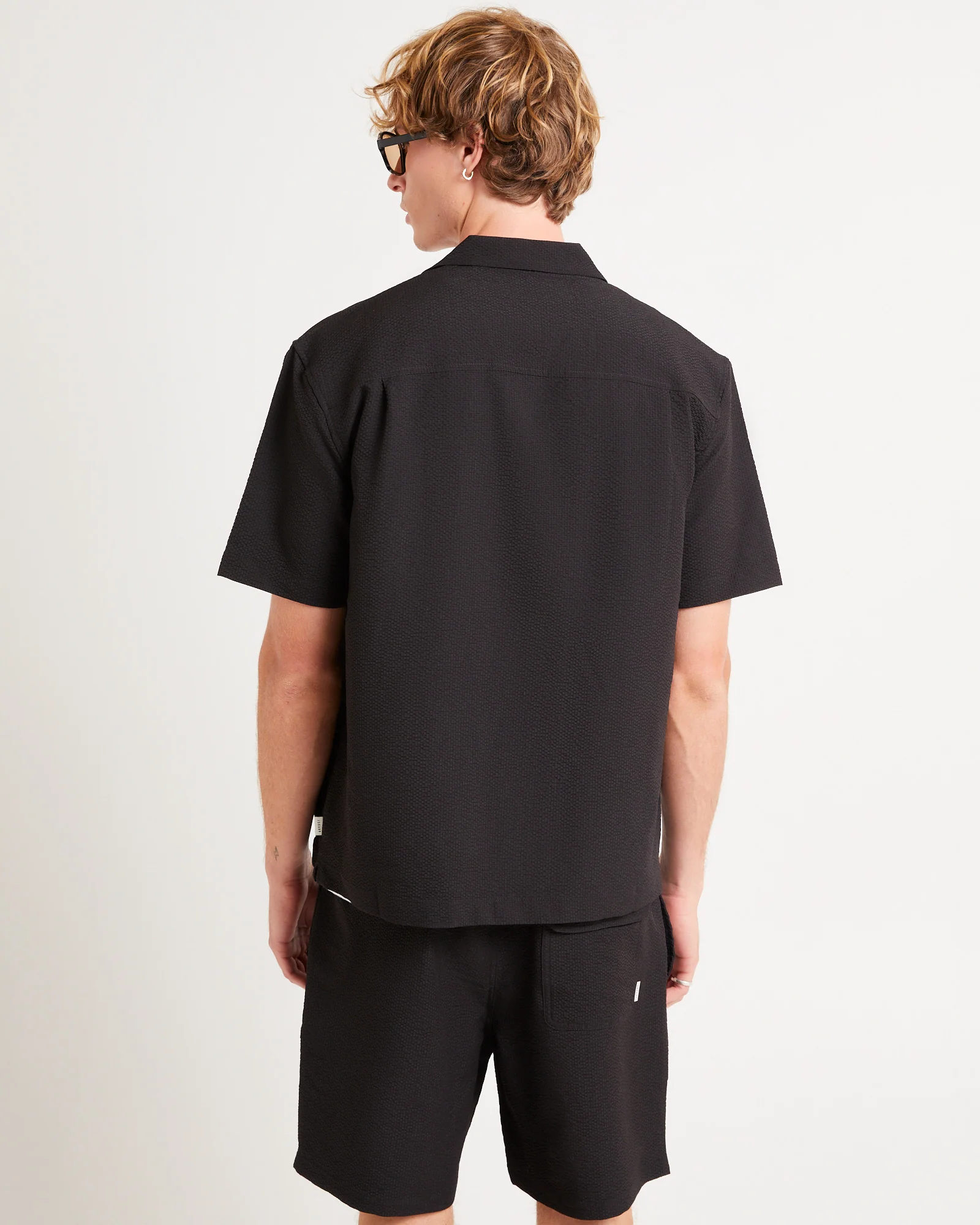 Morrison Seersucker Short Sleeve Resort Shirt - Image 2